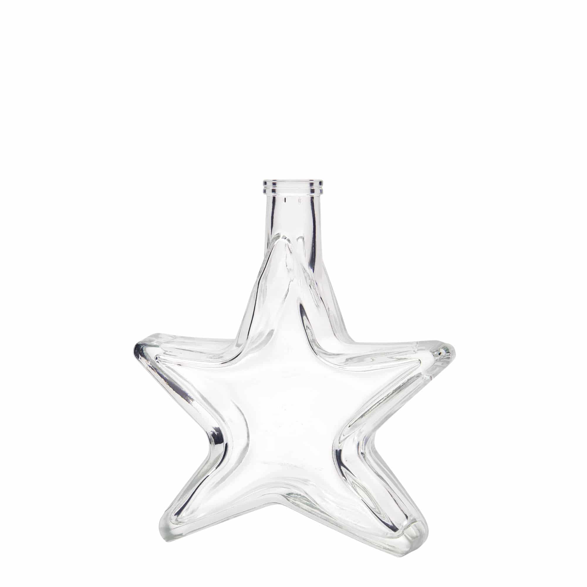200 ml klaaspudel 'Stern', ava: kork