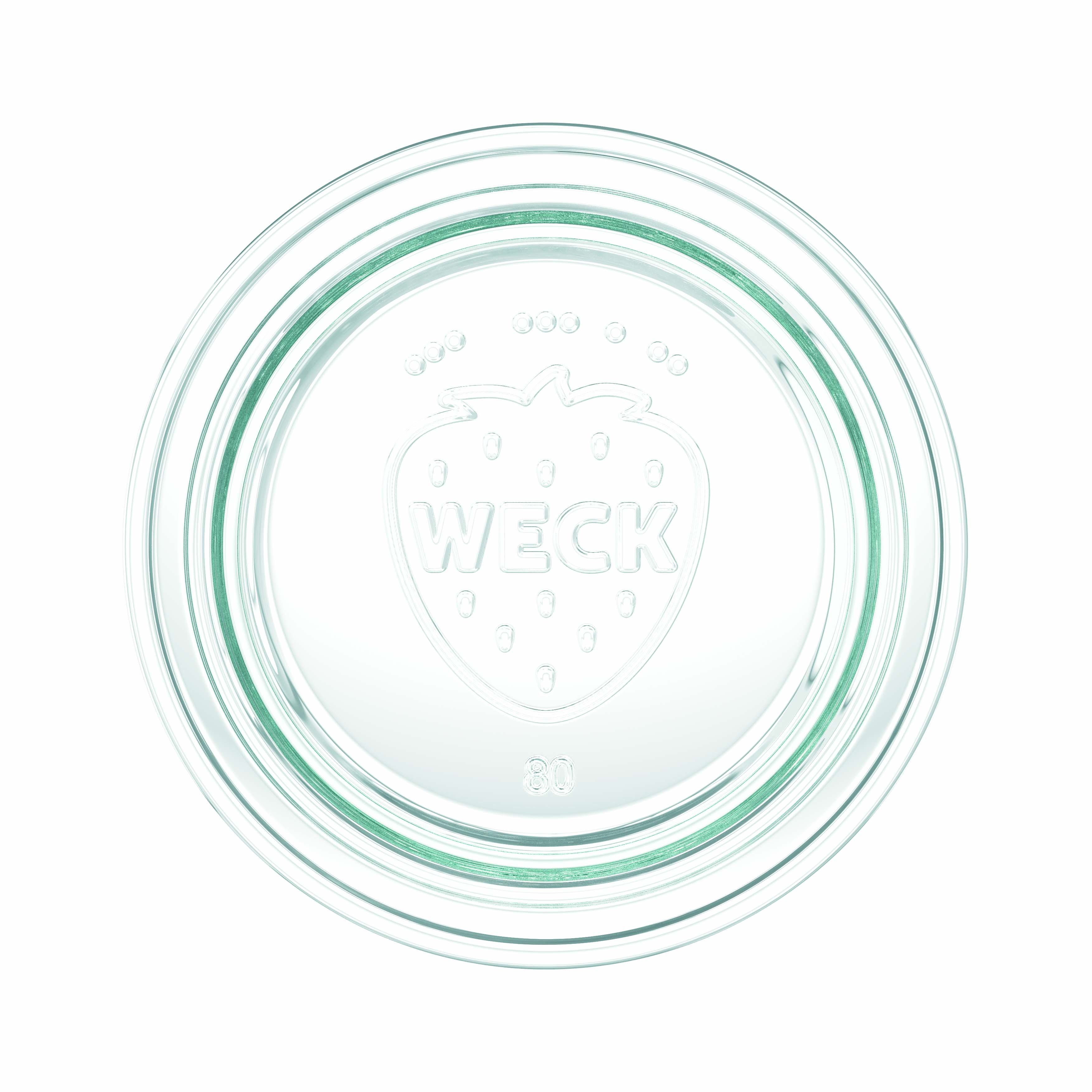 6x 730 ml WECK-gurmeepurk klaaskaanega RR 80