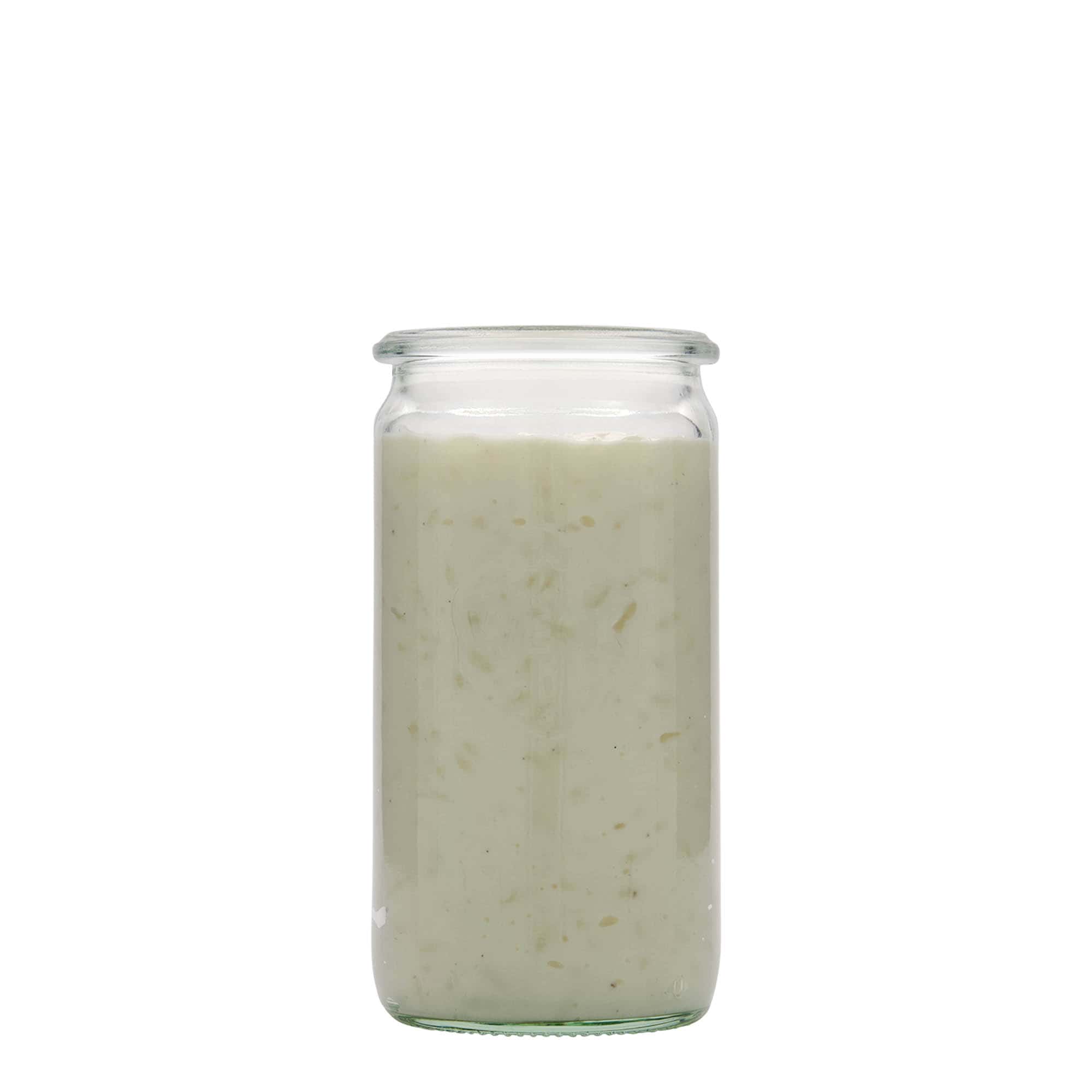 340 ml WECK-silindriklaas, suu: ümar serv