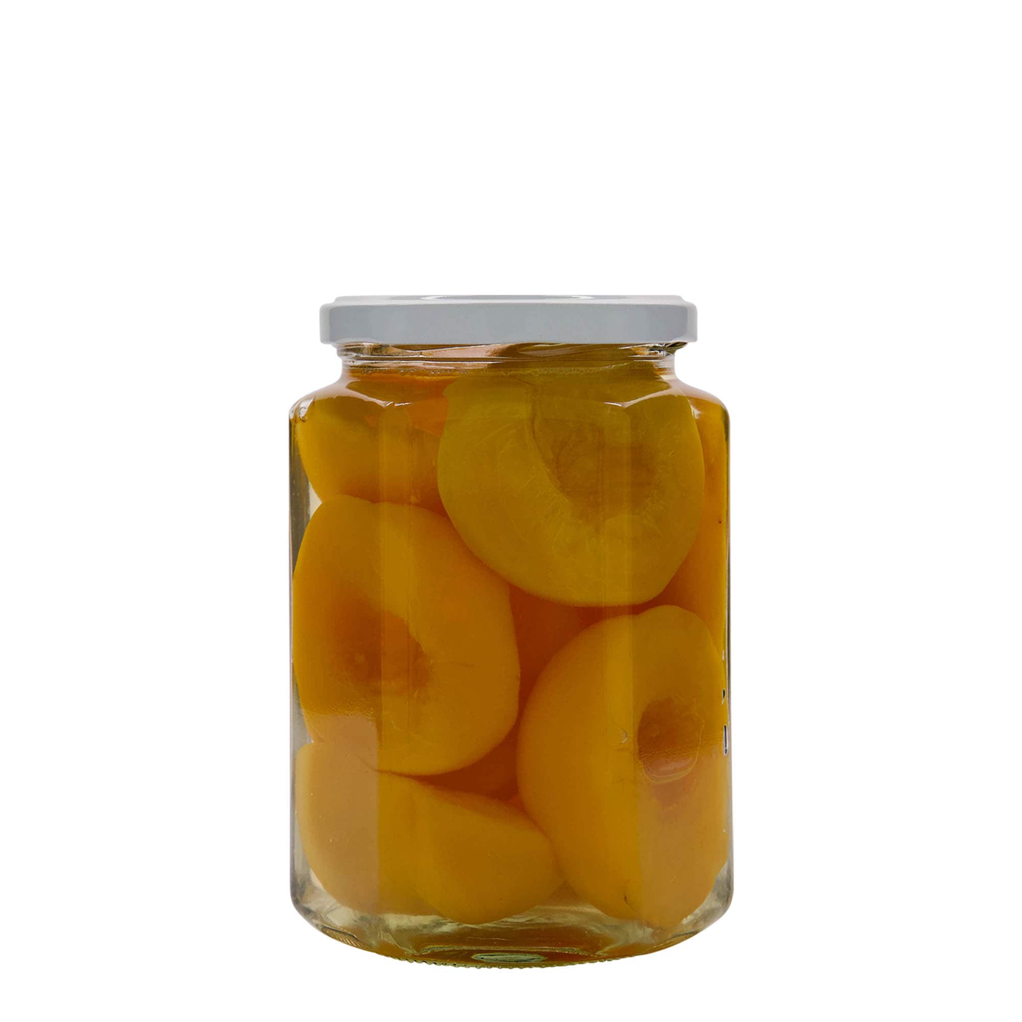 770 ml kuusnurkne klaaspurk, ava: Twist-Off (TO 82)