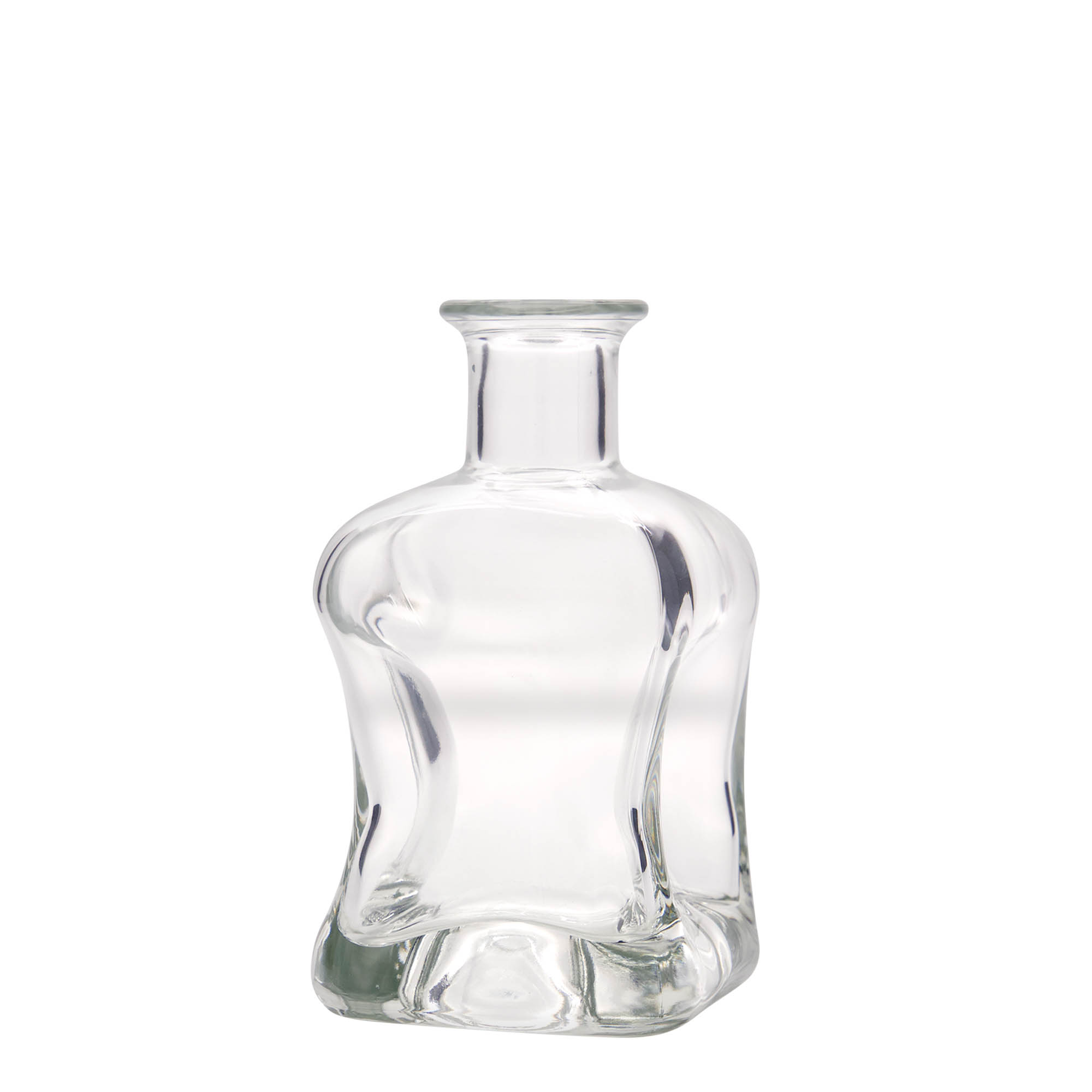 350 ml klaaspudel 'Dublin', ruudukujuline, suuava: kork