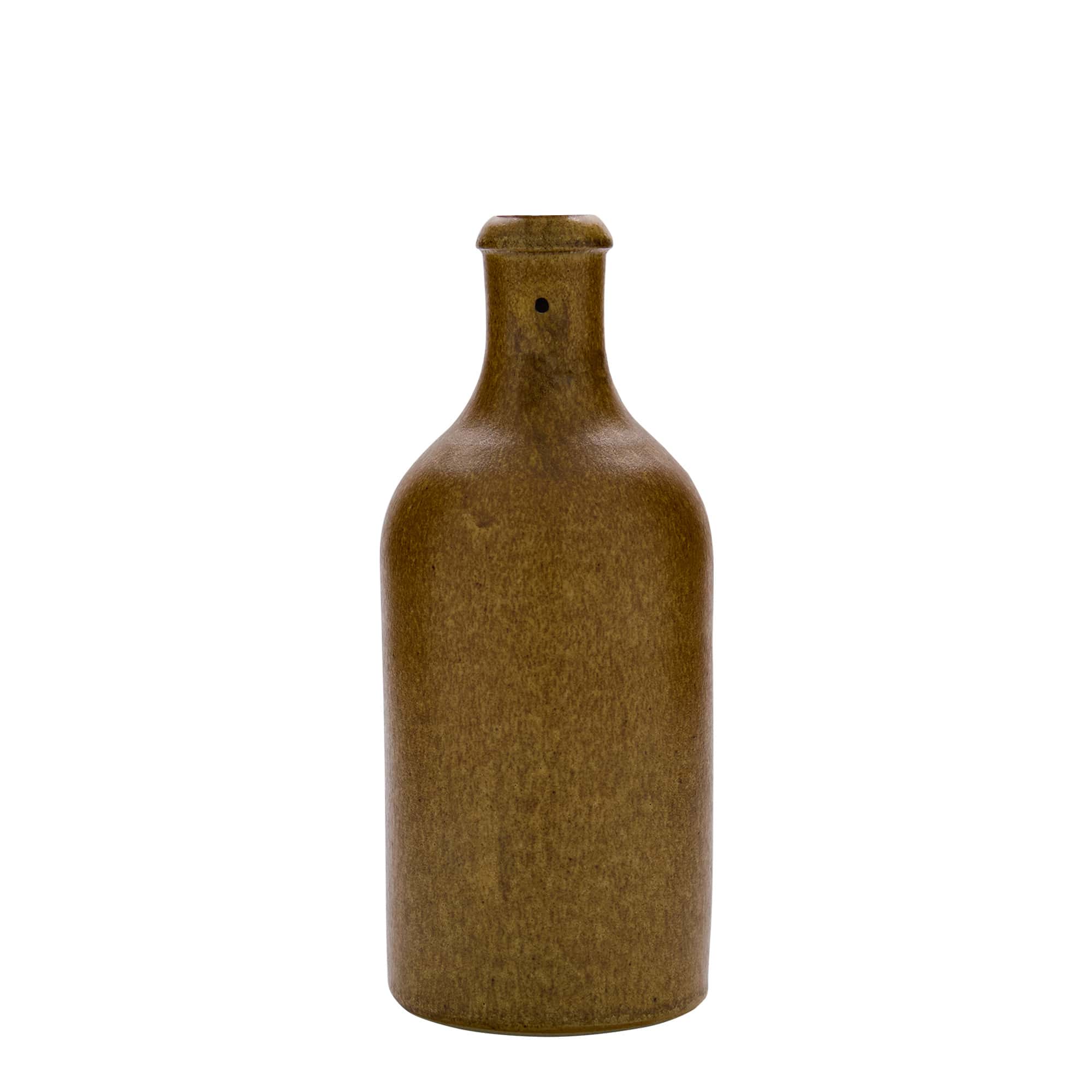 500 ml savitops, kivinõu, pruun-kristall, suuava: klambriga sulgur