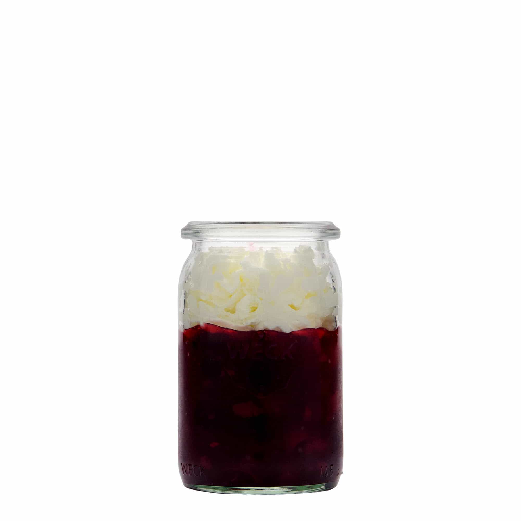 145 ml WECKi silinderpurk, sulgur: ümar serv