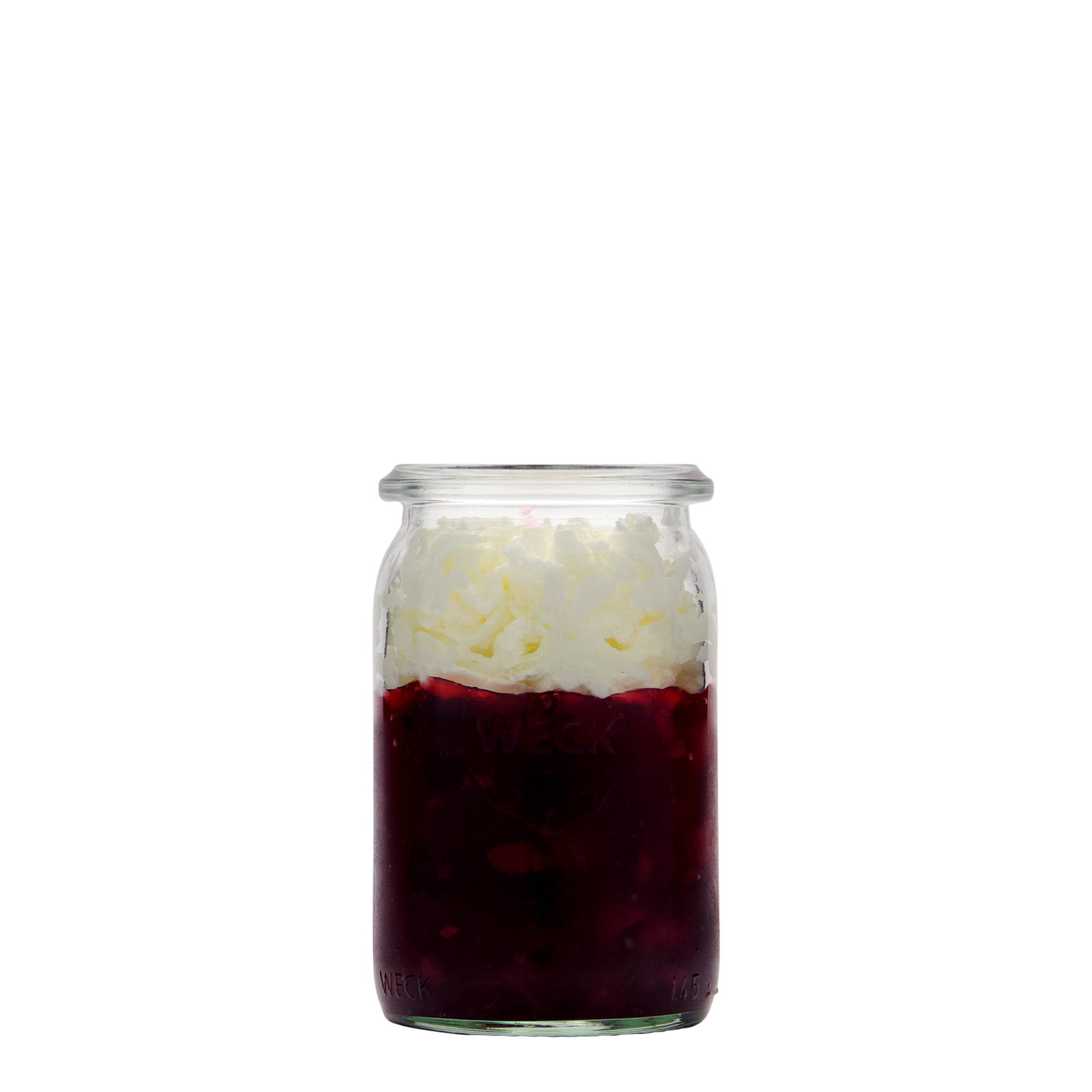 145 ml WECK-silindripurk, ava: ümaräär 145 ml WECK-silindripurk, ava: ümaräär