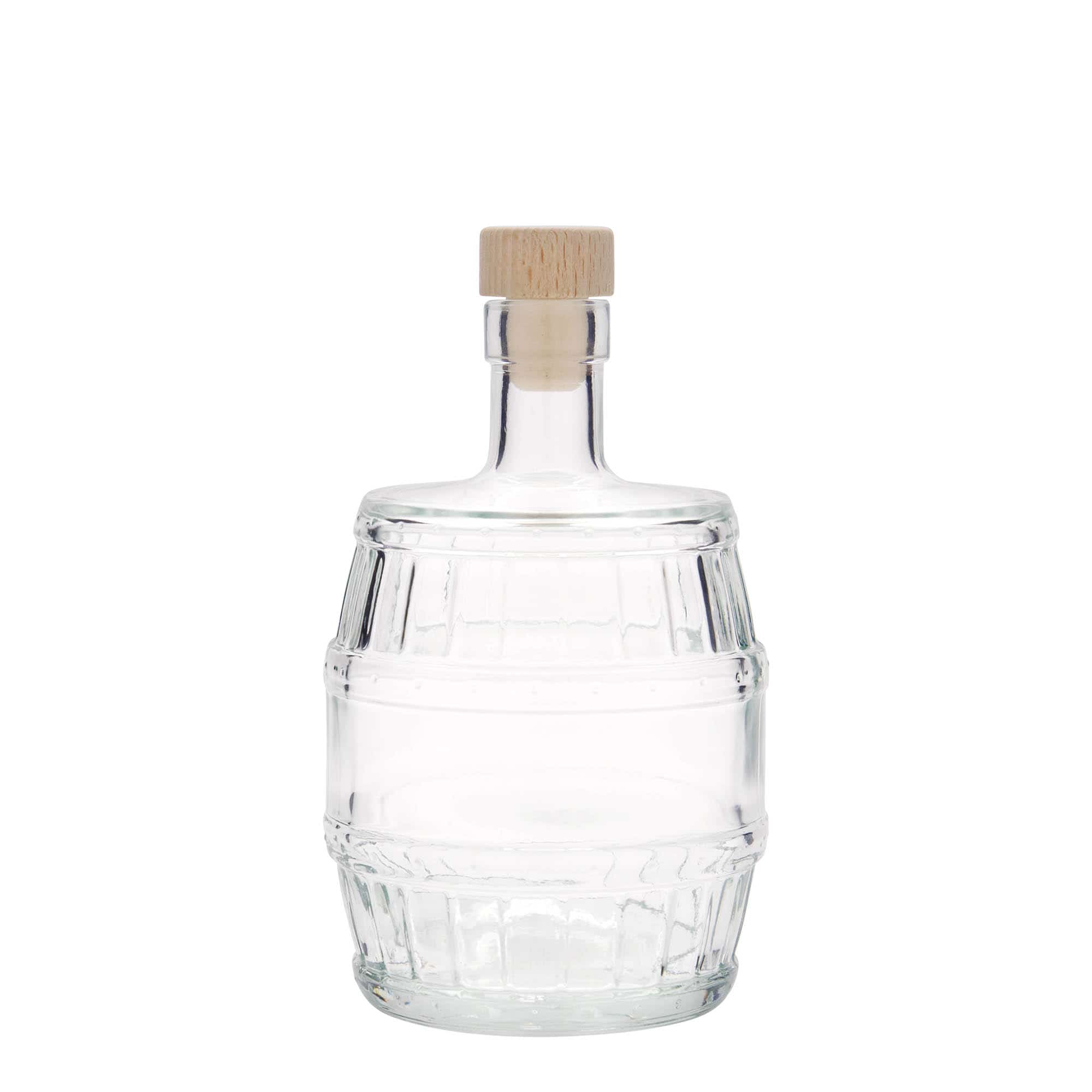 500 ml klaaspudel 'Vaat', sulgur: kork