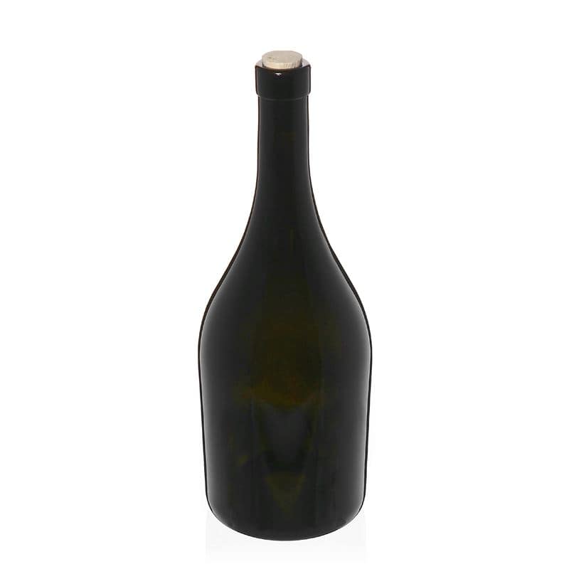 750 ml veinipudel 'Exclusive', antiikroheline, sulgur: kork