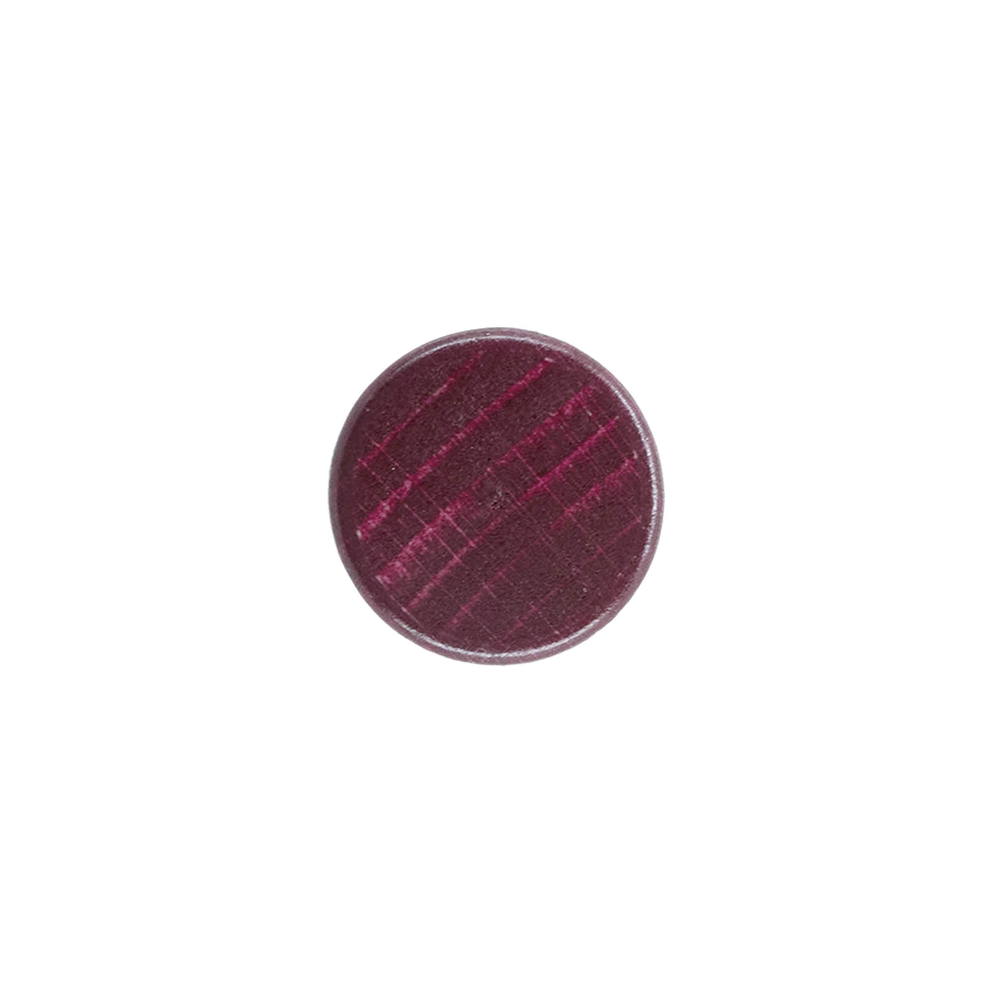Käepidemekorgid 19 mm, puit/plast, bordoopunane, suuotsale: kork