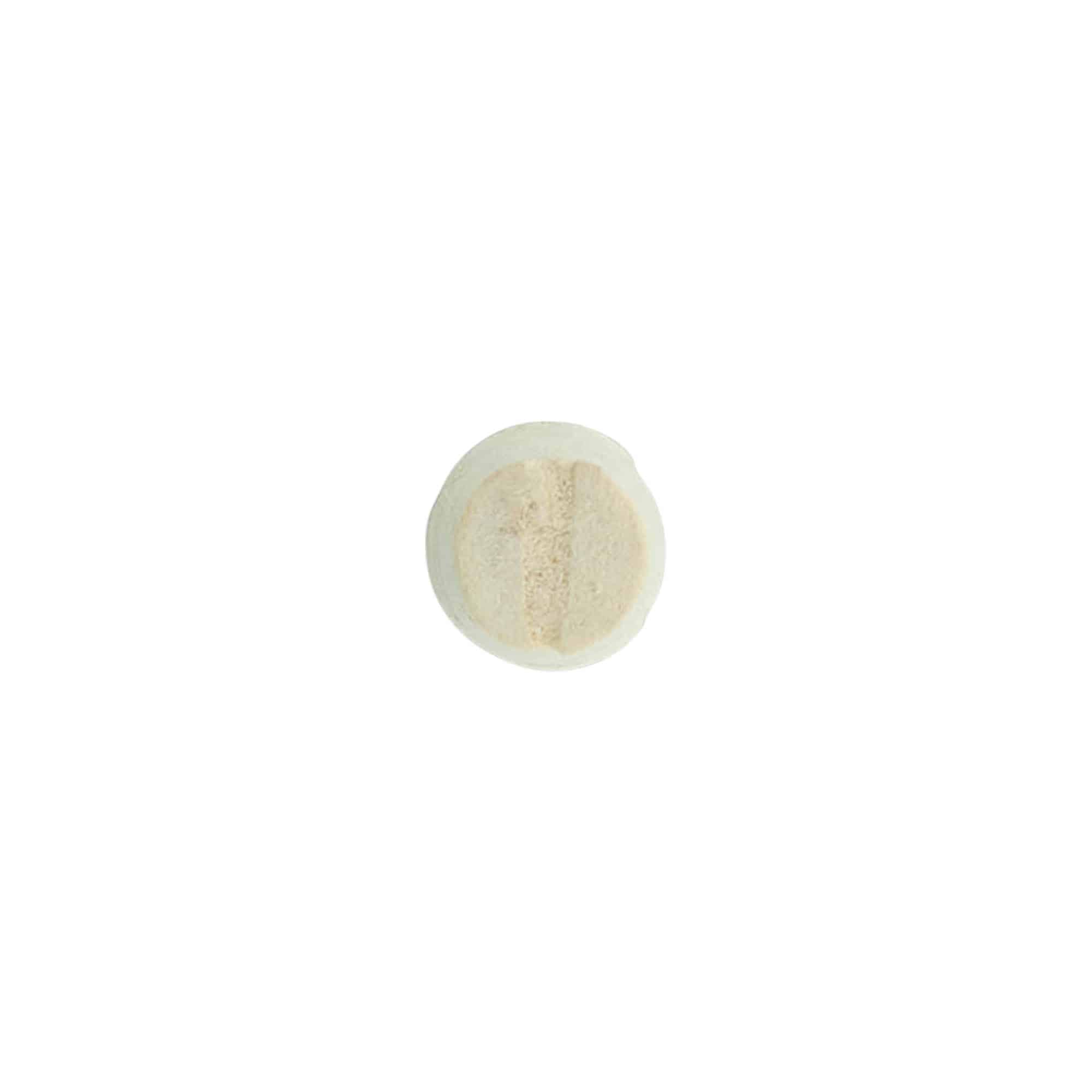 Tipukork 9-12 x 22, naturkork, pleegitatud, sobib avale: kork