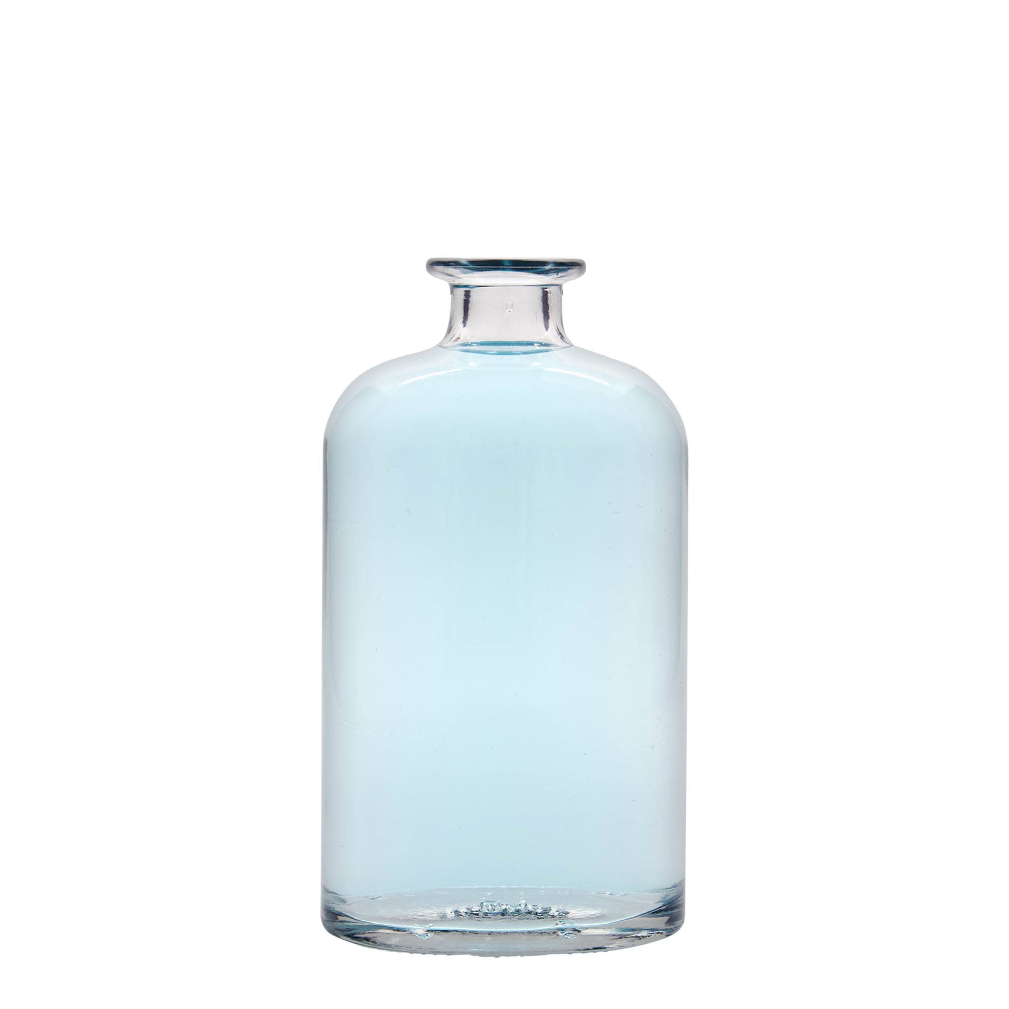 500 ml klaaspudel 'Dundee', ovaalne, suuava: kork