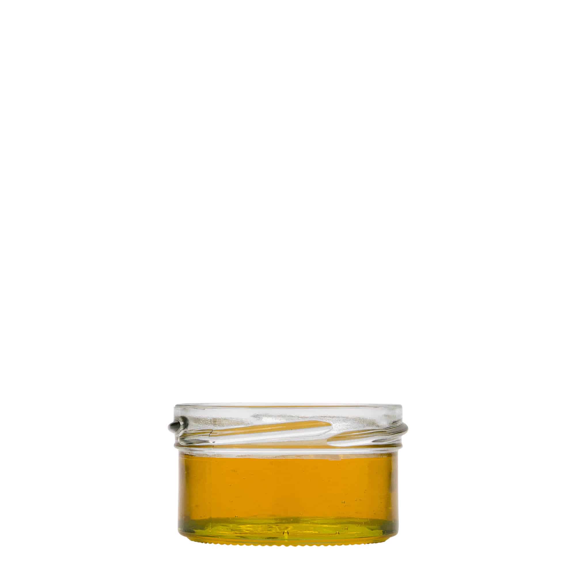 70 ml madal laia suuga purk, sulgur: twist-off (TO 66)