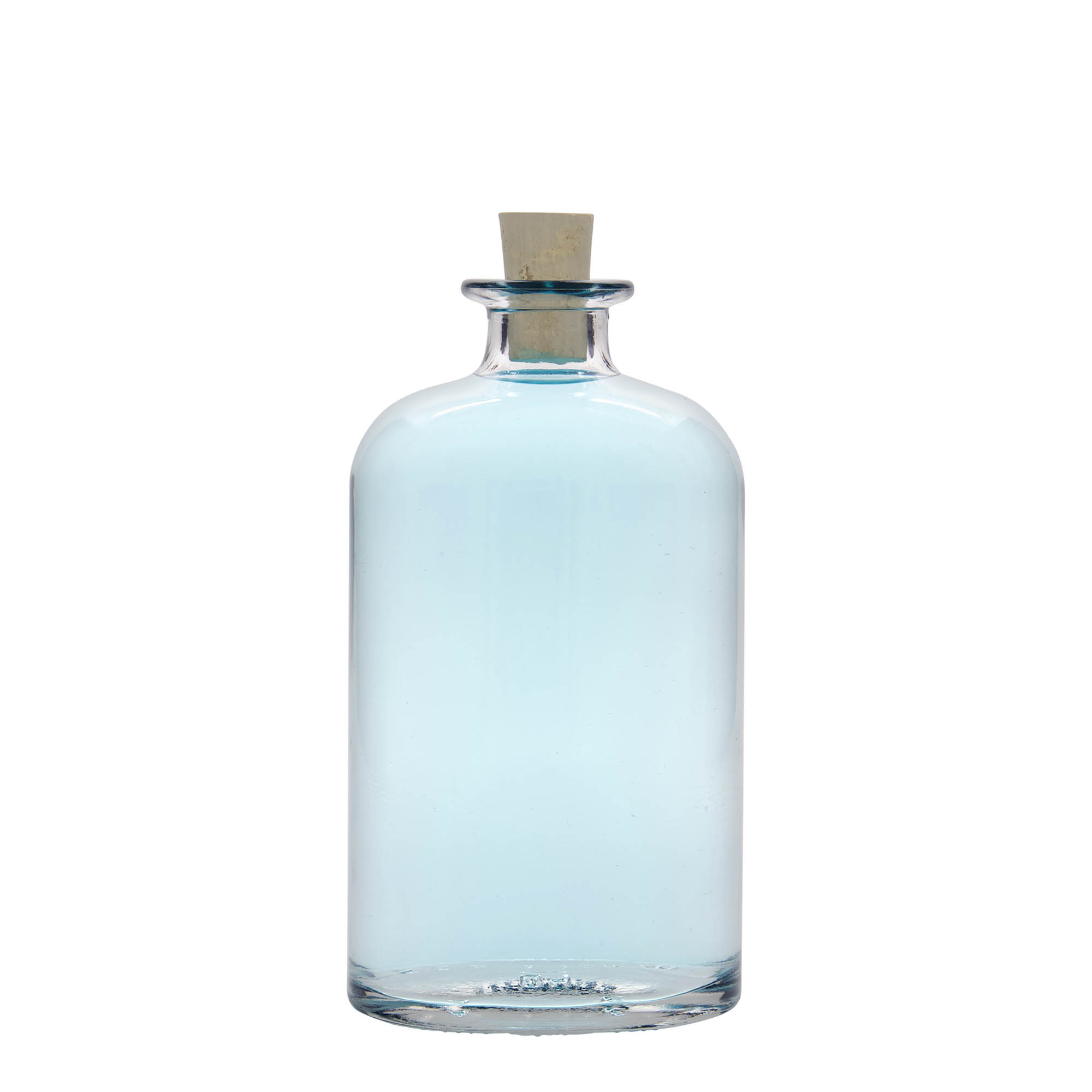500 ml klaaspudel 'Dundee', ovaalne, suuava: kork 500 ml klaaspudel 'Dundee', ovaalne, suuava: kork