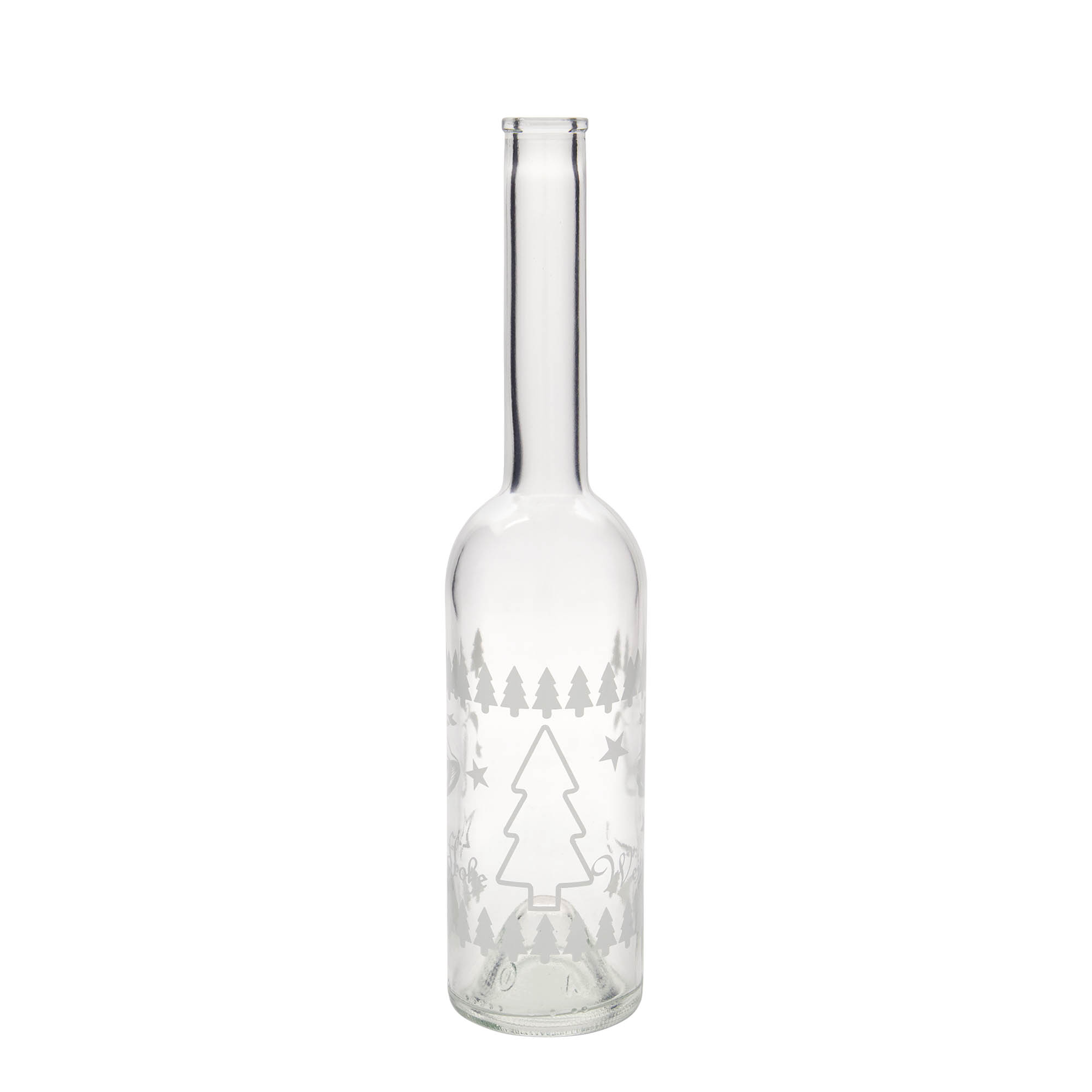 500 ml klaaspudel 'Opera', motiiv: Klassikaline jõuluaeg, suuava: kork 500 ml klaaspudel 'Opera', motiiv: Klassikaline jõuluaeg, suuava: kork