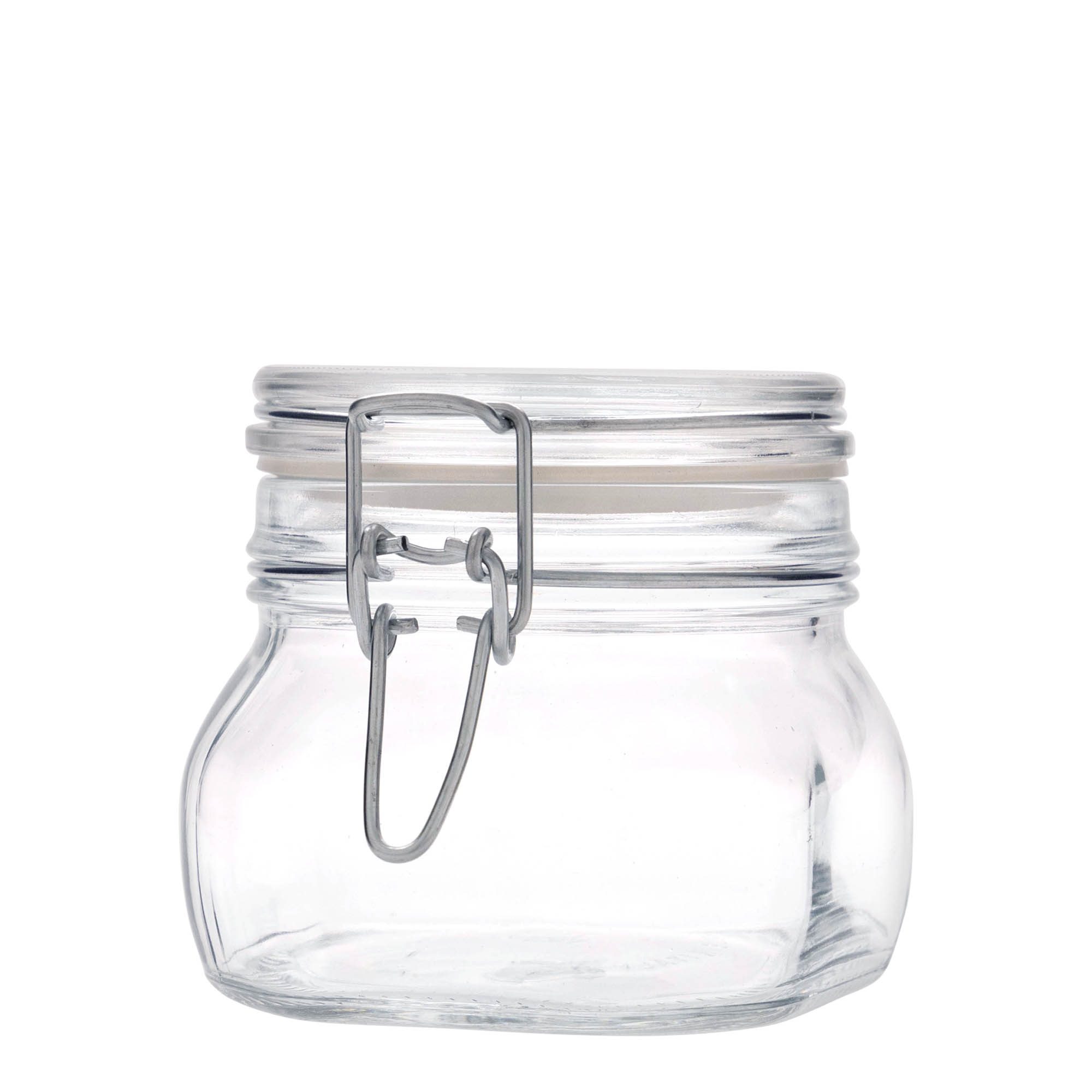500 ml traadist sulguriga klaaspurk 'Fido', ruudukujuline, suu: traadist sulgur 500 ml traadist sulguriga klaaspurk 'Fido', ruudukujuline, suu: traadist sulgur