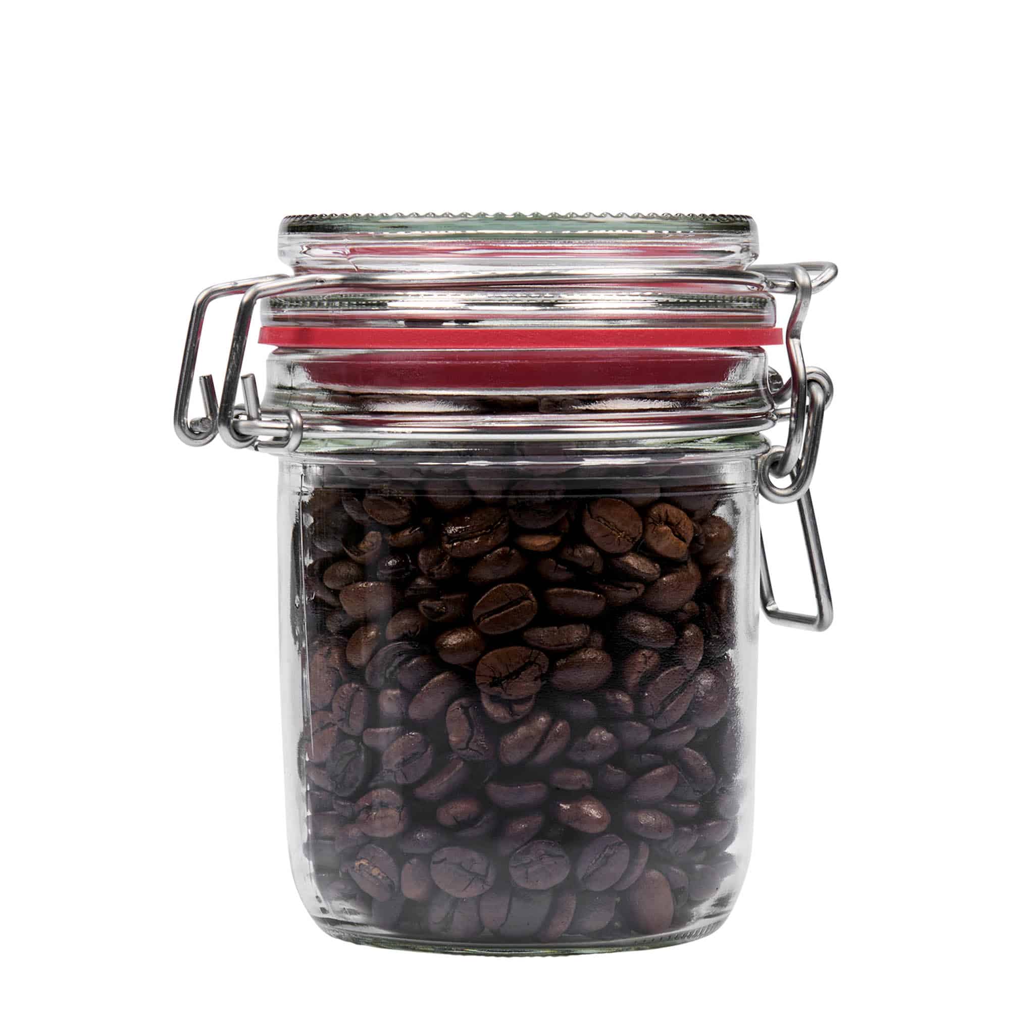 370 ml traadist sangaga klaaspurk, suuava: traadist sangalukk