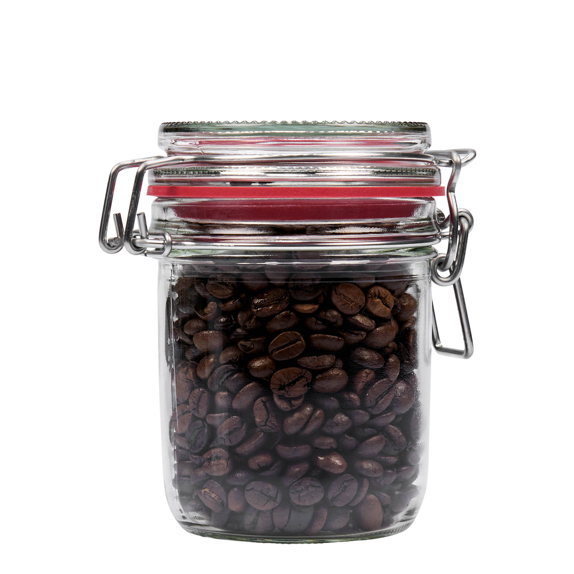 370 ml traadist sangaga klaaspurk, suuava: traadist sangalukk