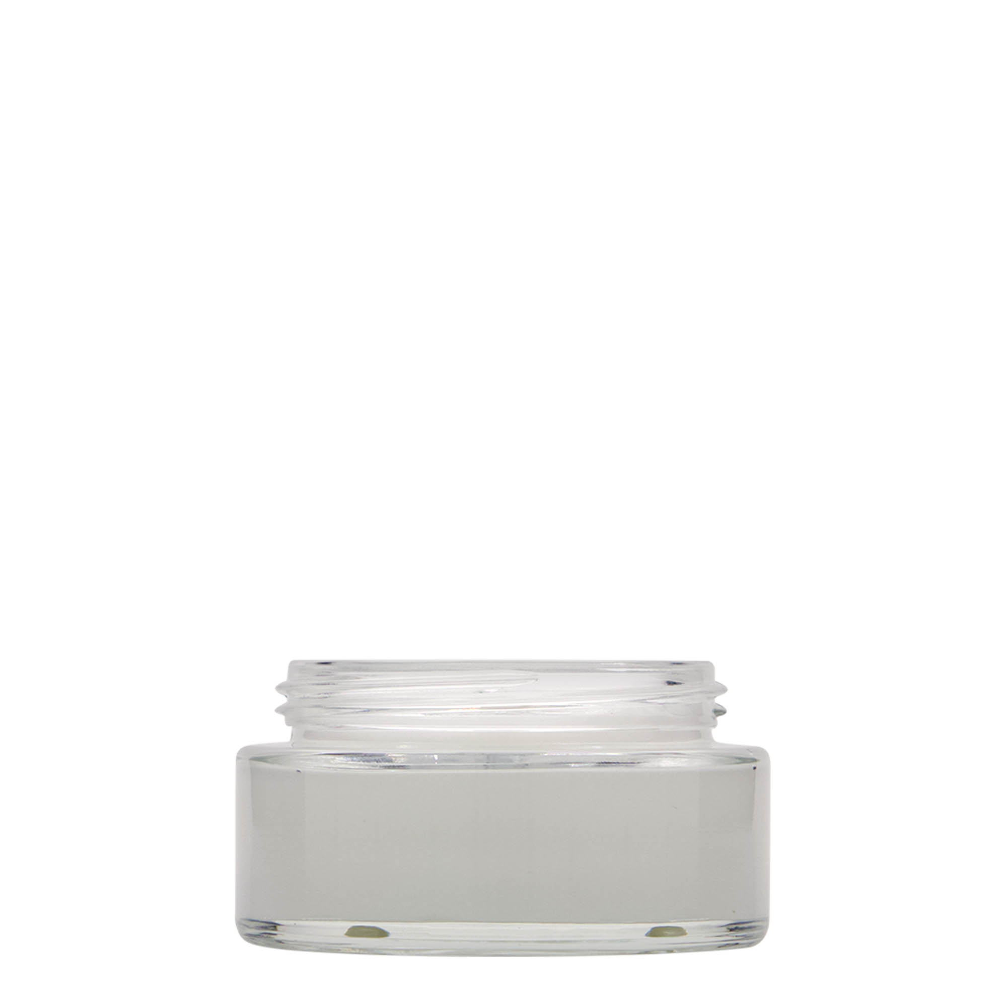 100 ml kosmeetikapurk 'Clear Edition', klaas, sulgur: keeratav kaas