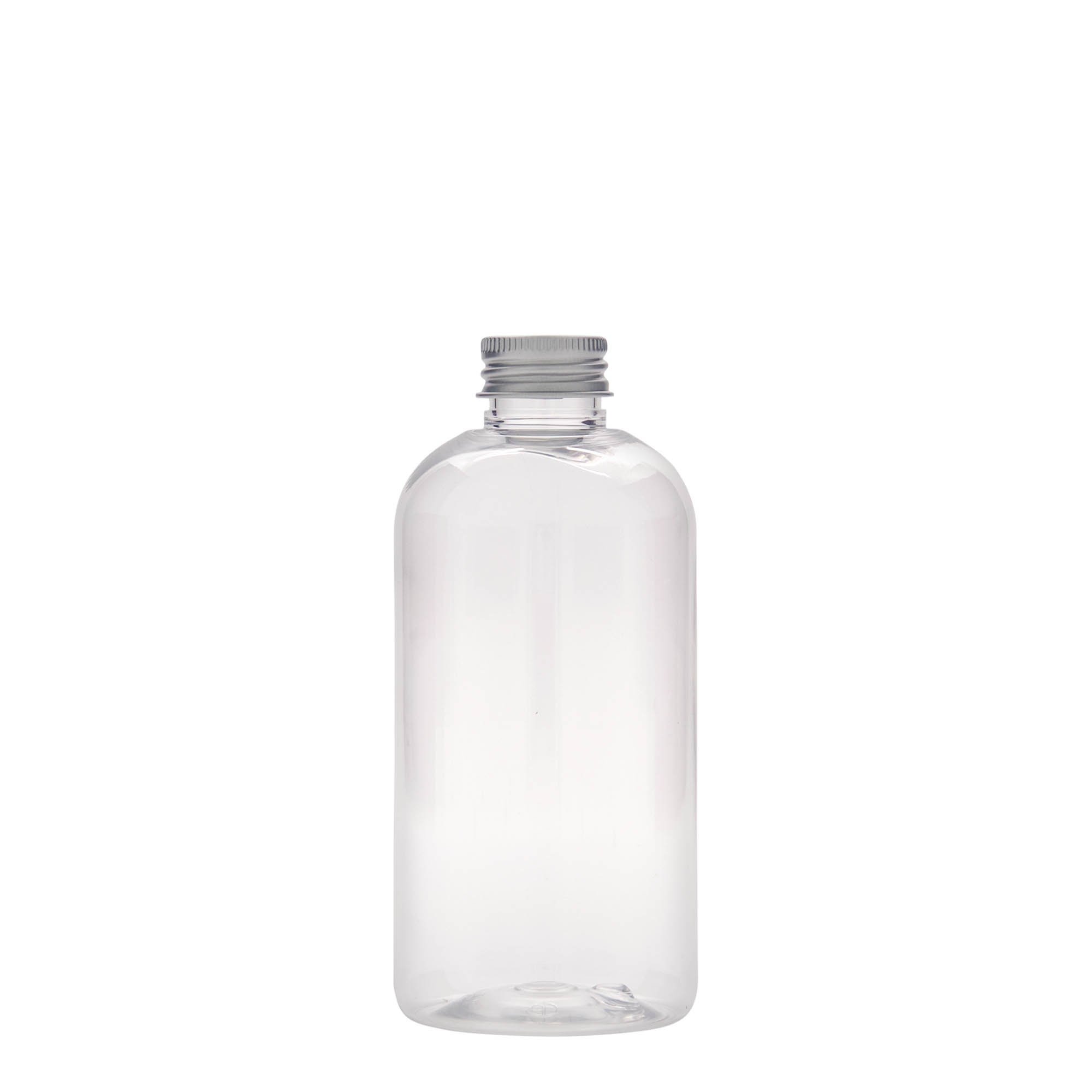 250 ml PET-pudel 'Boston', plast, kael: 24/410