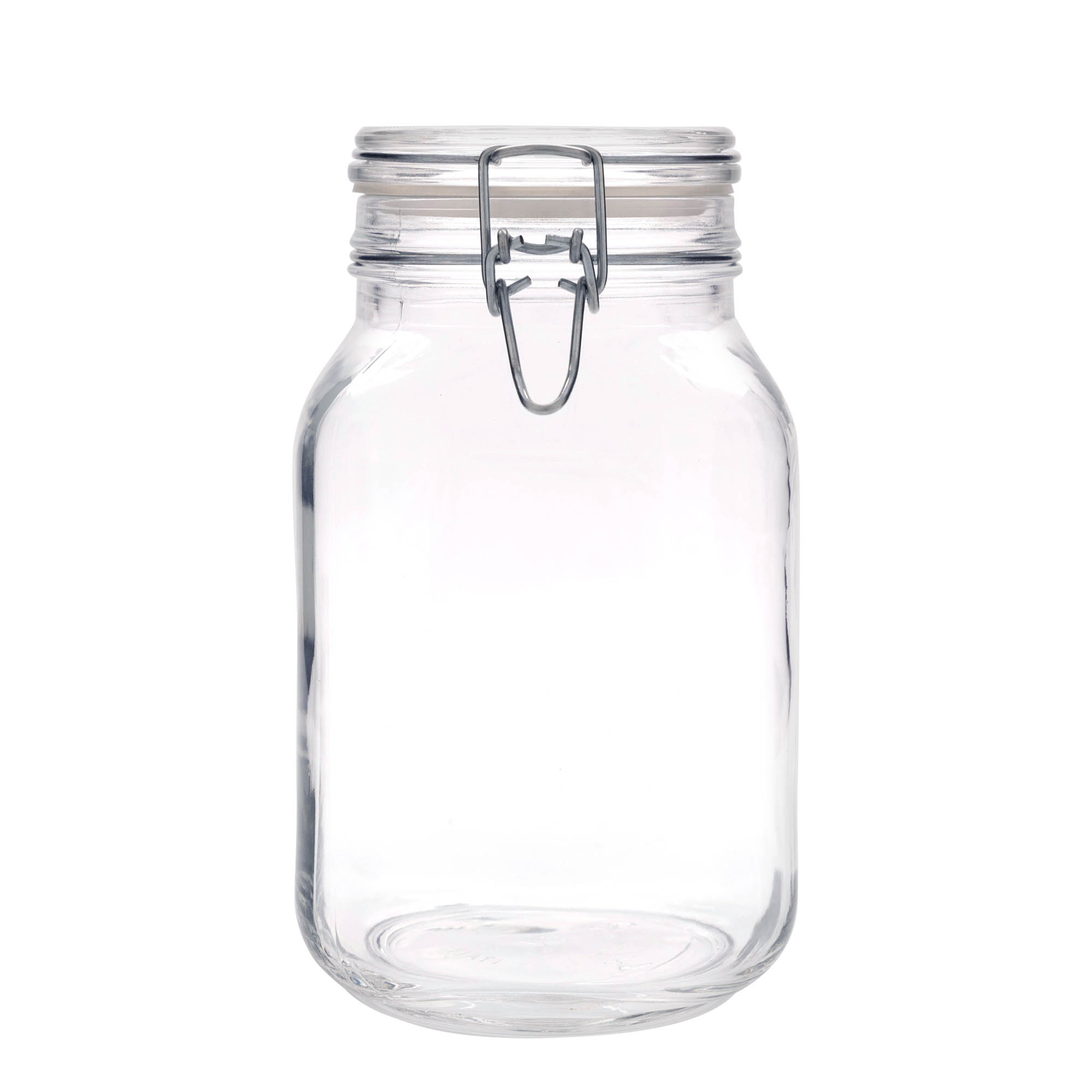 2 000 ml traadihoidjaga klaaspurk 'Fido', ruudukujuline, ava: traadihoidjaga sulgur 2 000 ml traadihoidjaga klaaspurk 'Fido', ruudukujuline, ava: traadihoidjaga sulgur