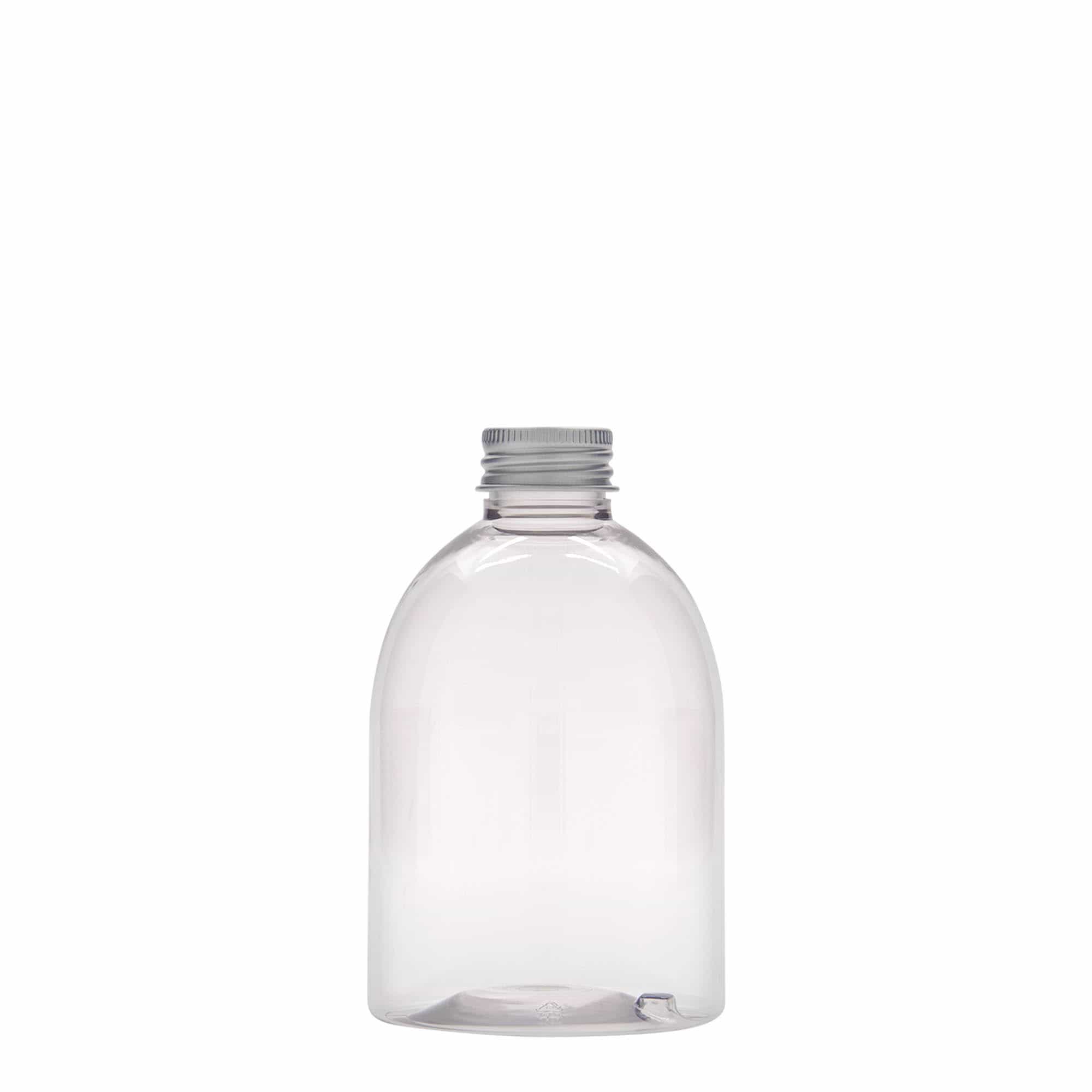 250 ml PET-pudel „Alexa“, plastik, avale: 24/410