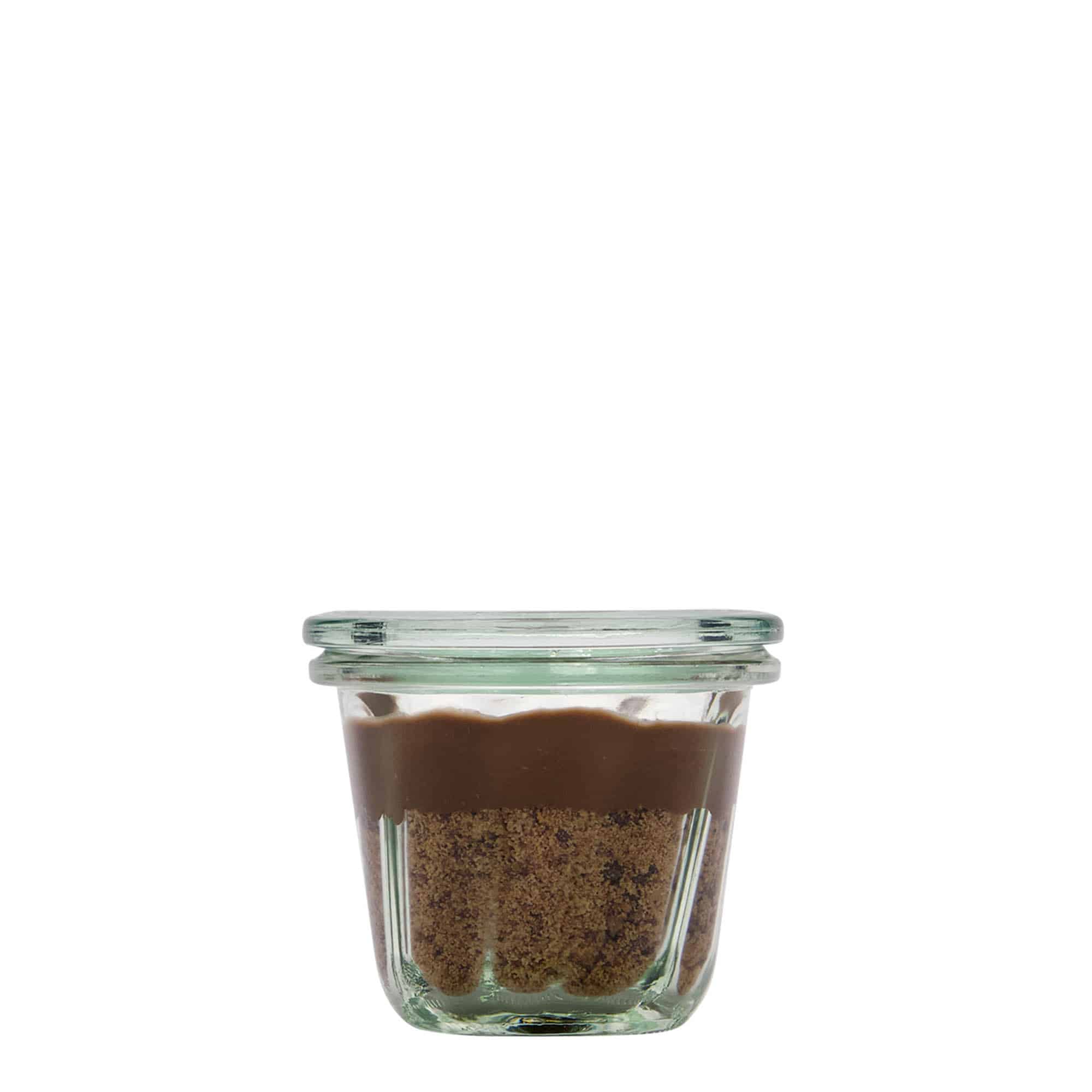 80 ml WECK-kõrge koogipurk, avale: ümar serv