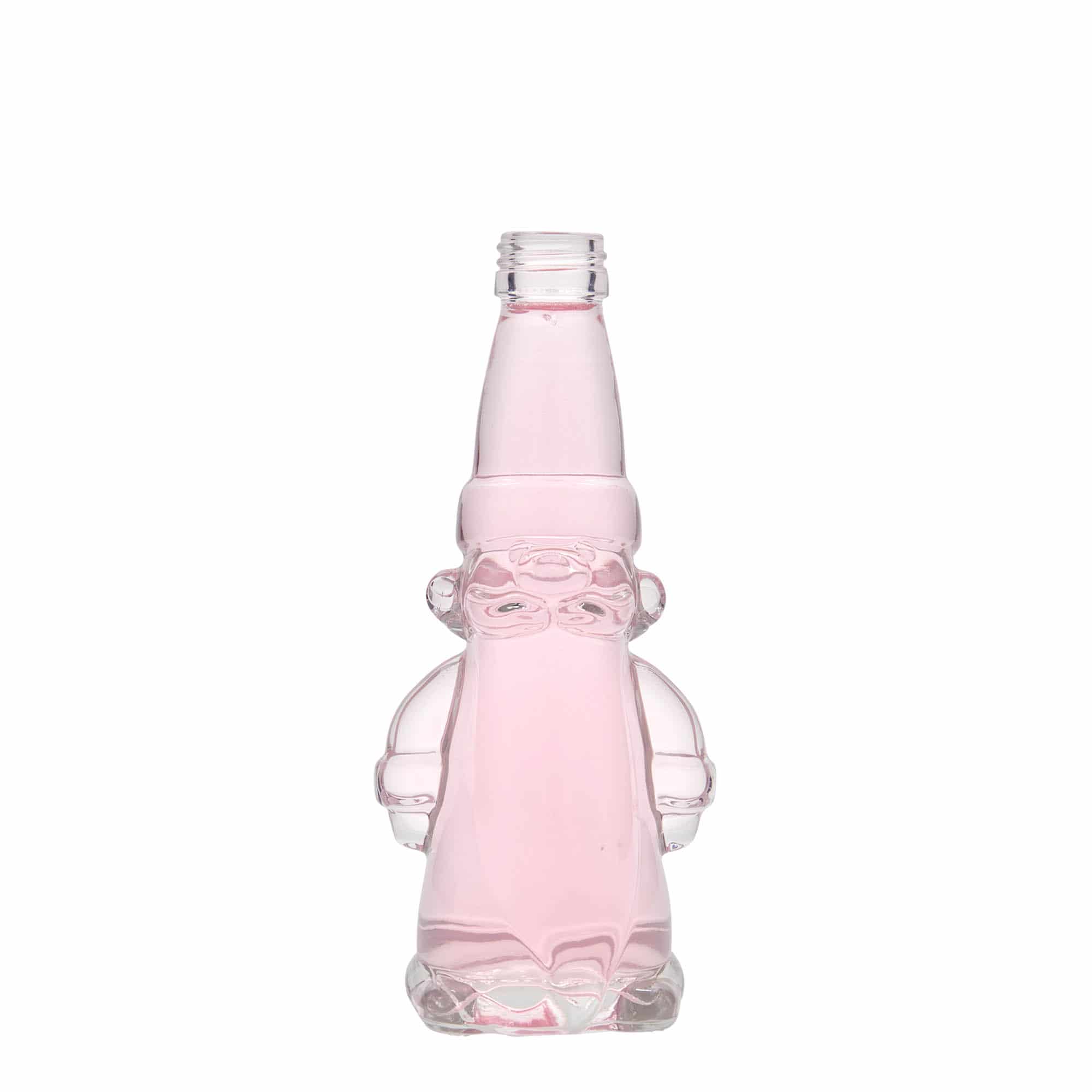 200 ml klaaspudel 'Jõulupäkapikk', sulgur: PP 28