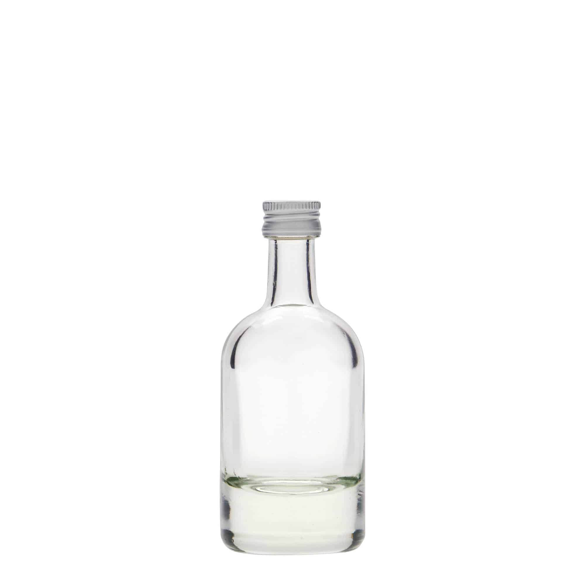 50 ml klaaspudel „Linea Uno“, avale: PP 18