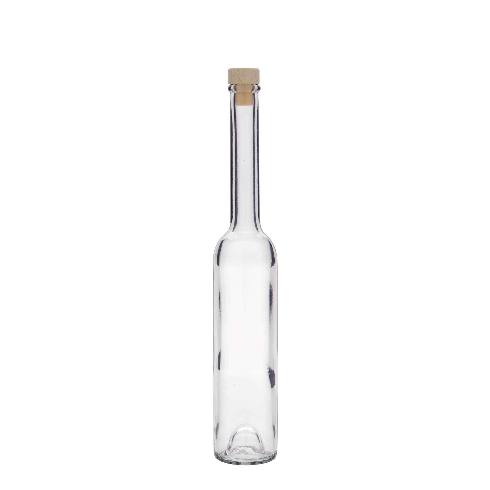 100 ml klaaspudel 'Platina', suuava: kork