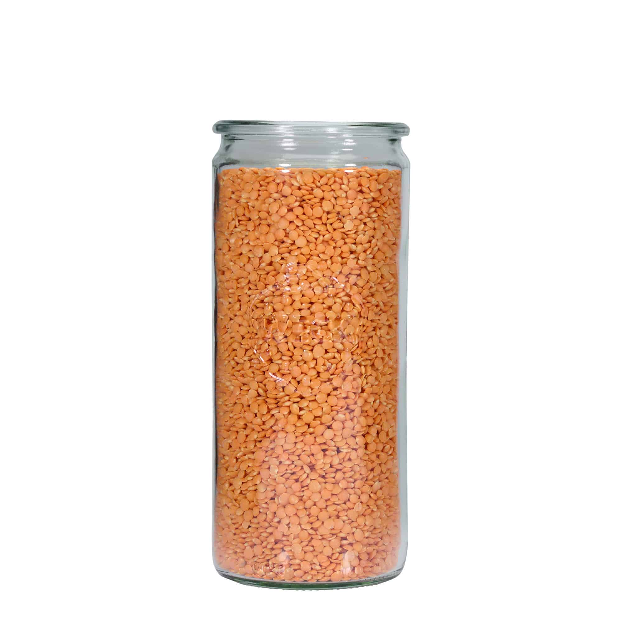 1,040 ml WECK-silindriklaas, suu: ümar serv