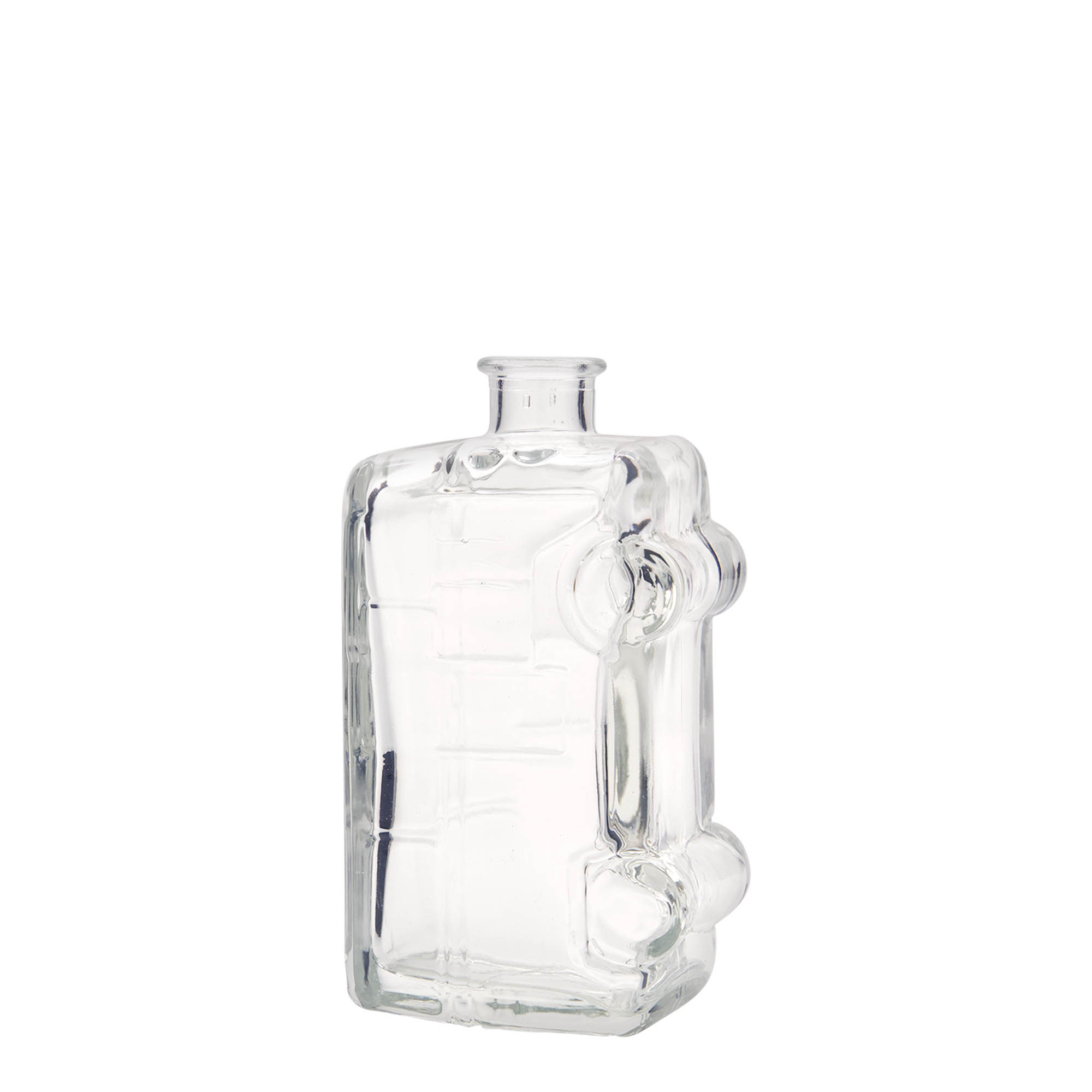 200 ml klaaspudel 'Bulli', ava: kork