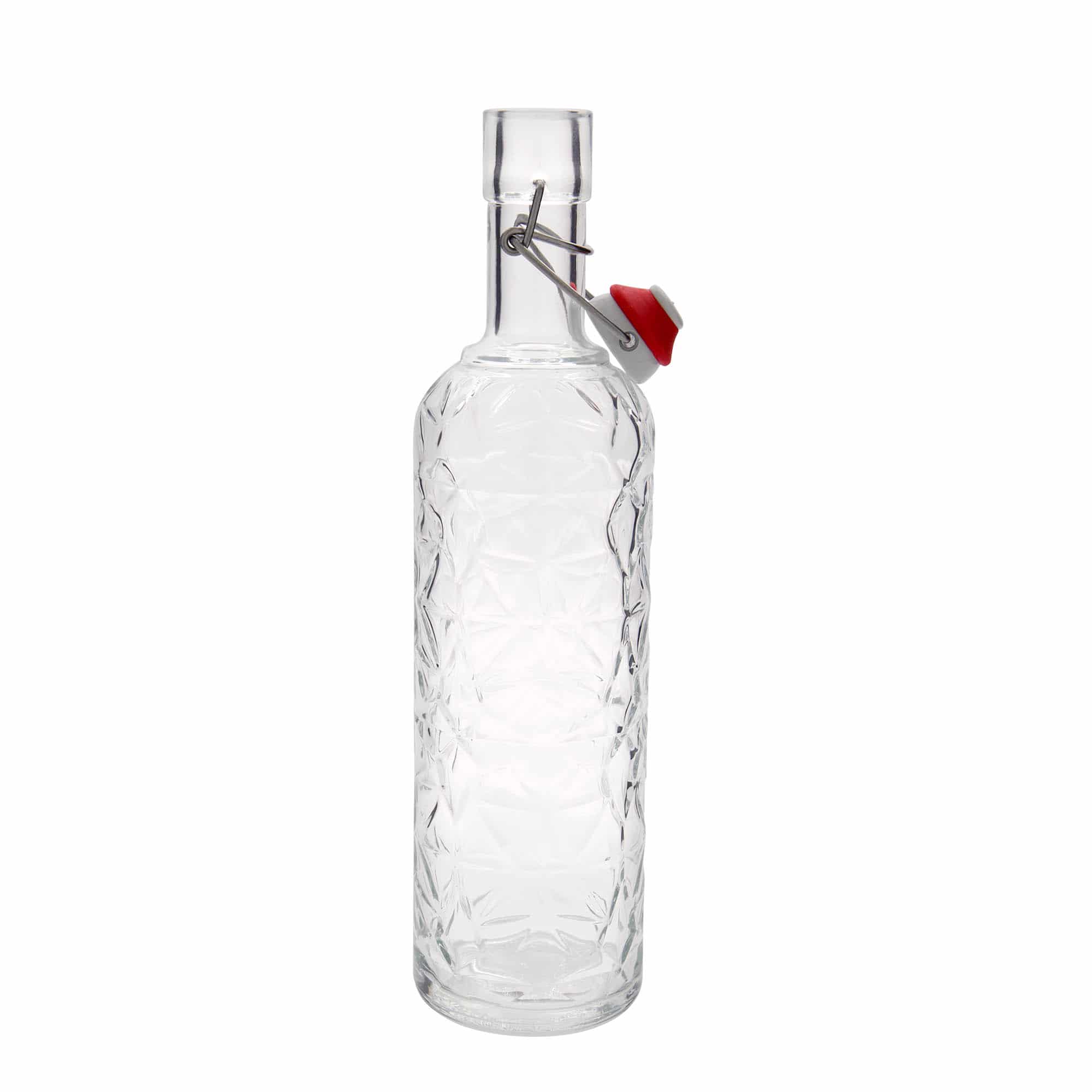 1000 ml klaaspudel 'Oriente', sulgur: traatkork