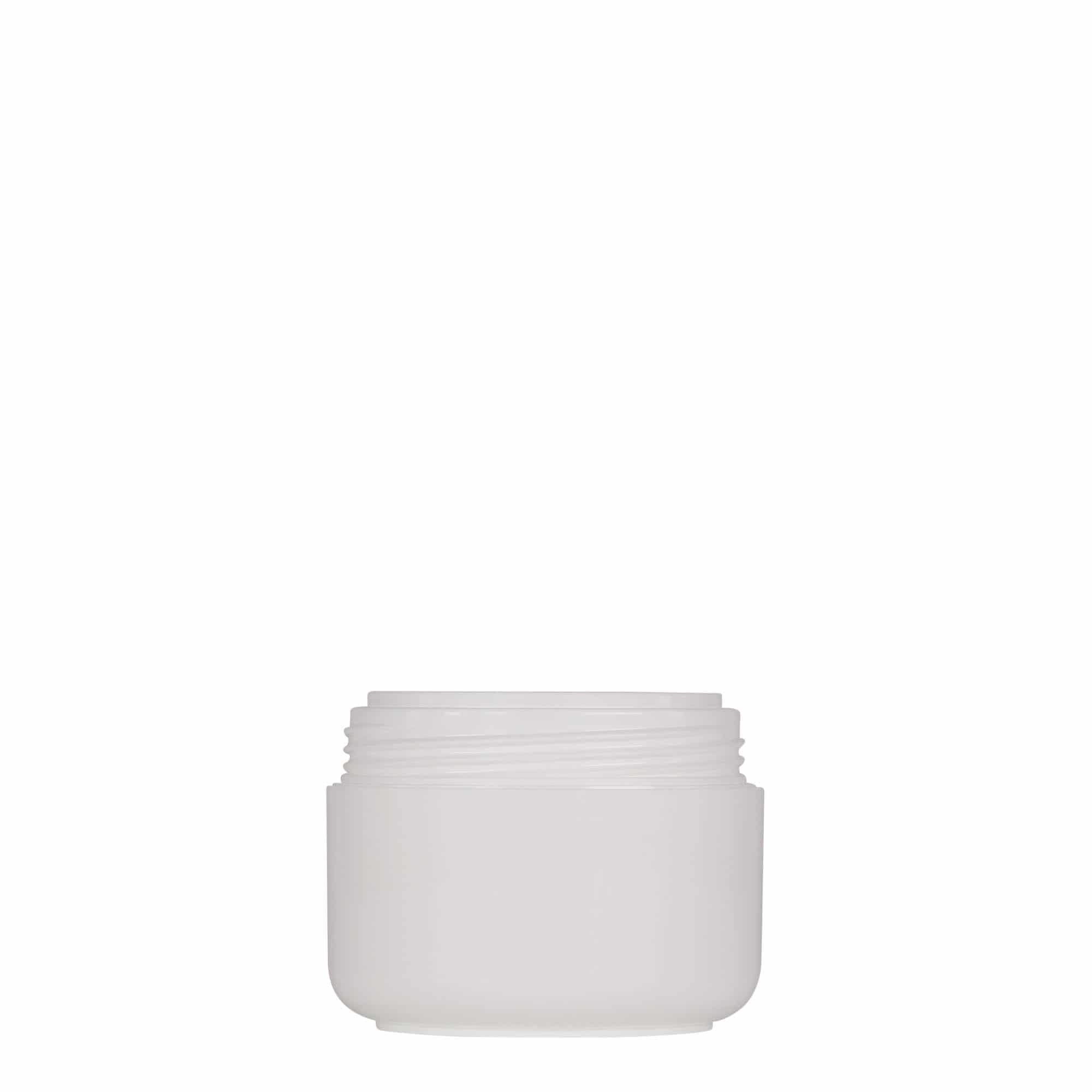 50 ml plasttoos 'Bianca', PP, valge, sulgur: keeratav kaas