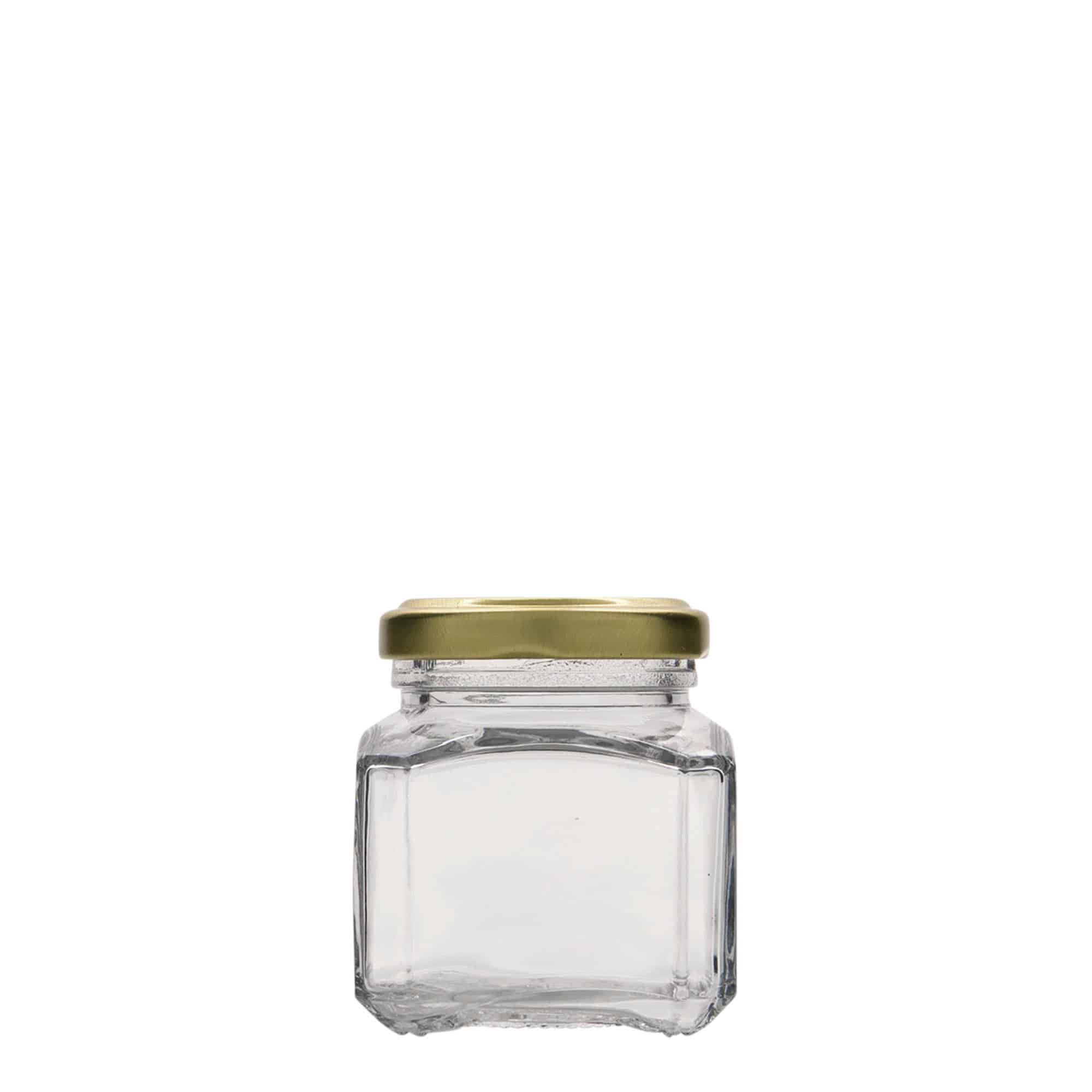 106 ml neljakandiline purk 'Milano', sulgur: twist-off (TO 48)
