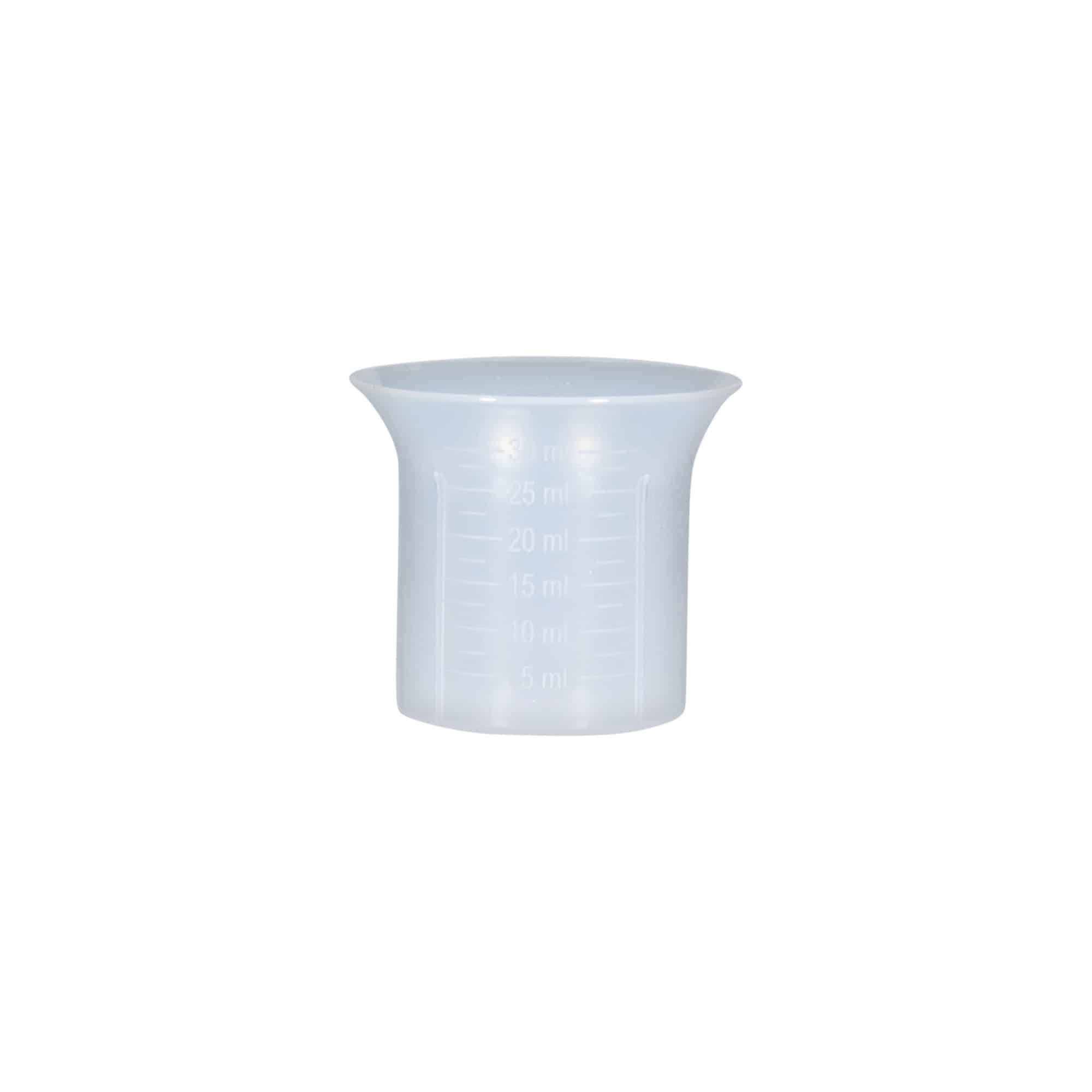 Mõõtekork 5–30 ml, PP-plast