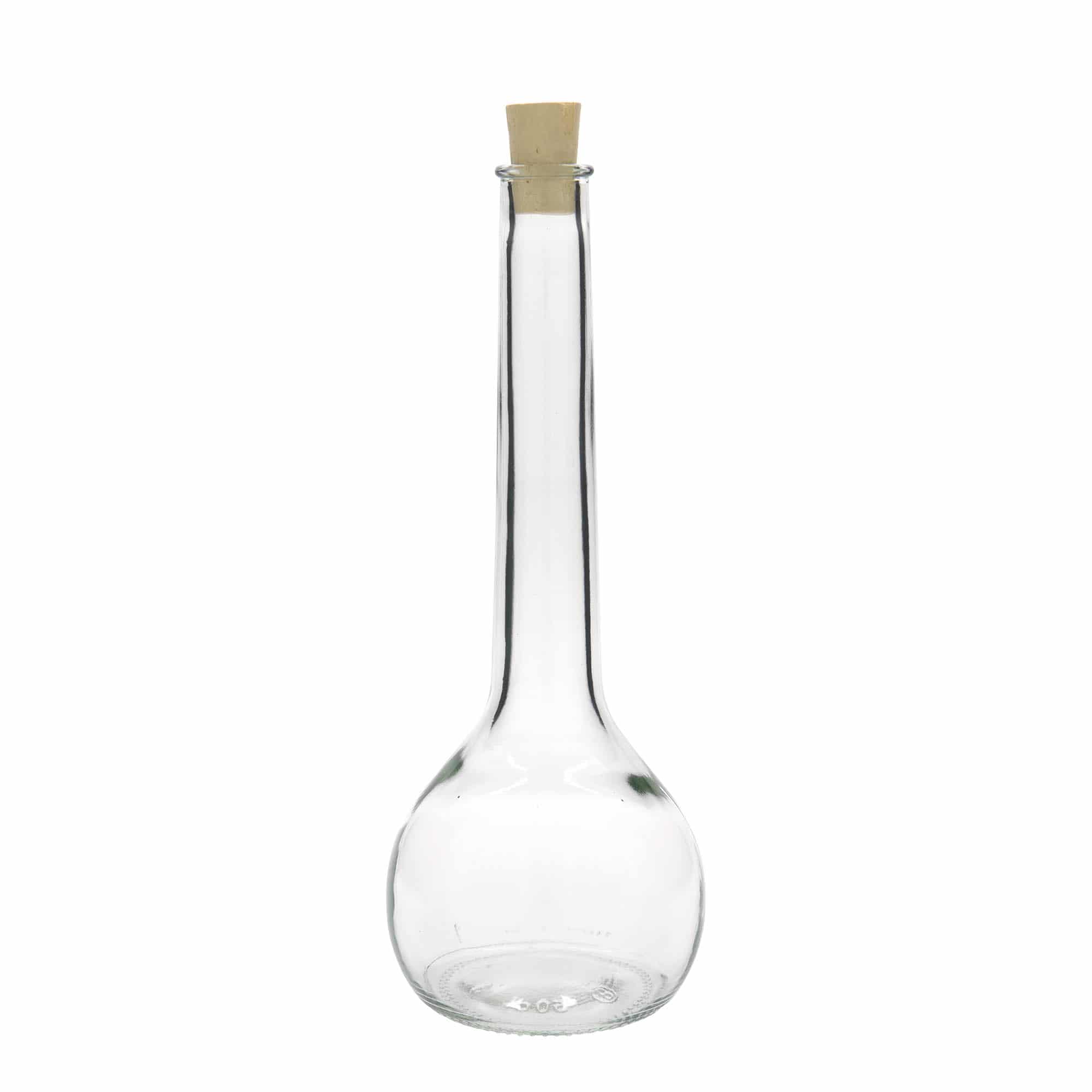 500 ml klaaspudel 'Tulipano', avaus: kork