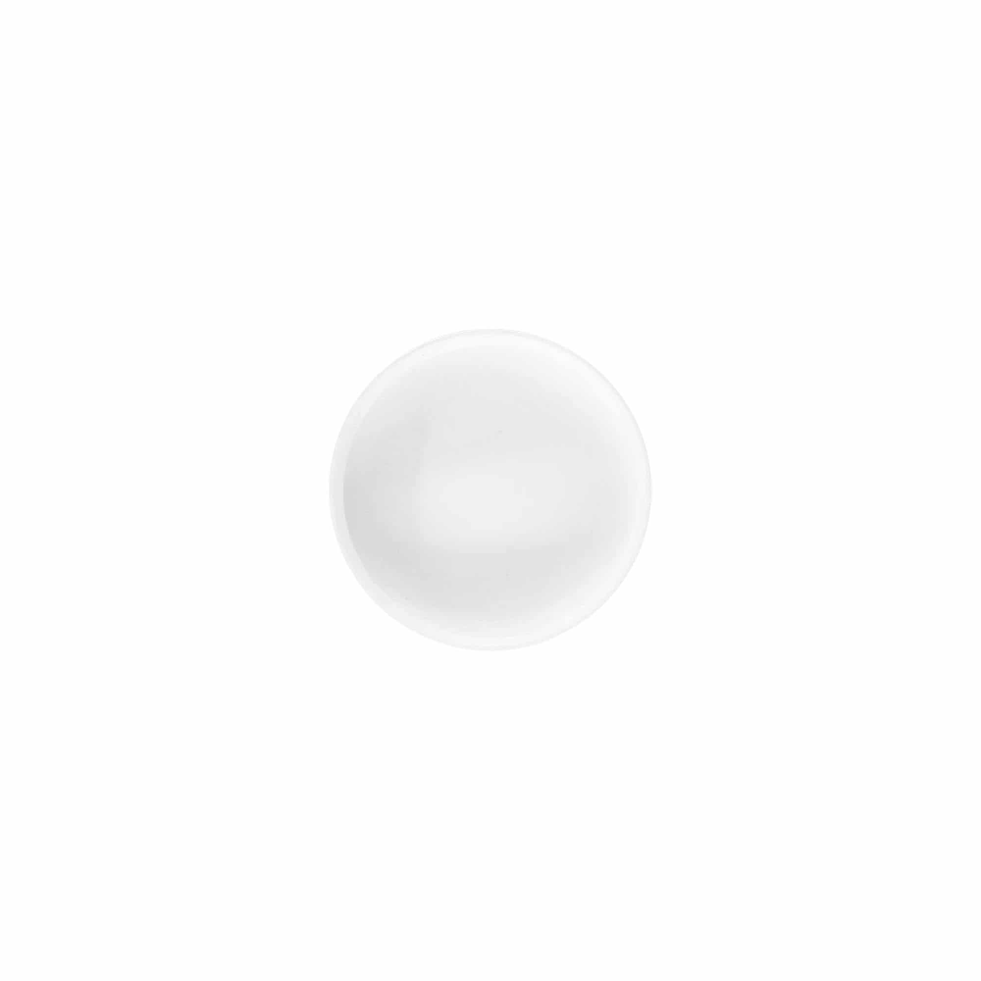 Keeratav kaas purgile 'White Line' 6 ml, PP-plast, valge