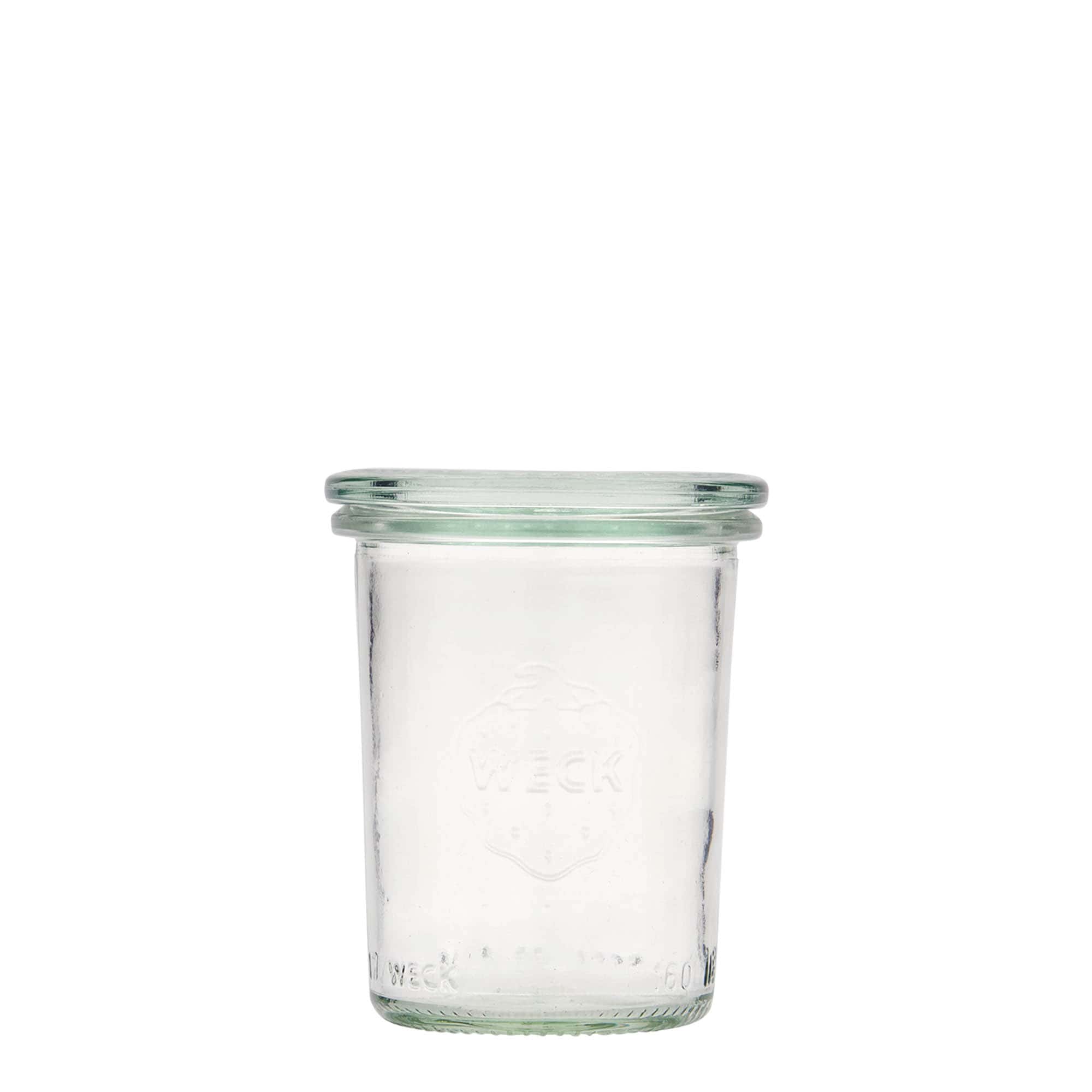 160 ml WECK-klaaspurk, suu: ümaräär