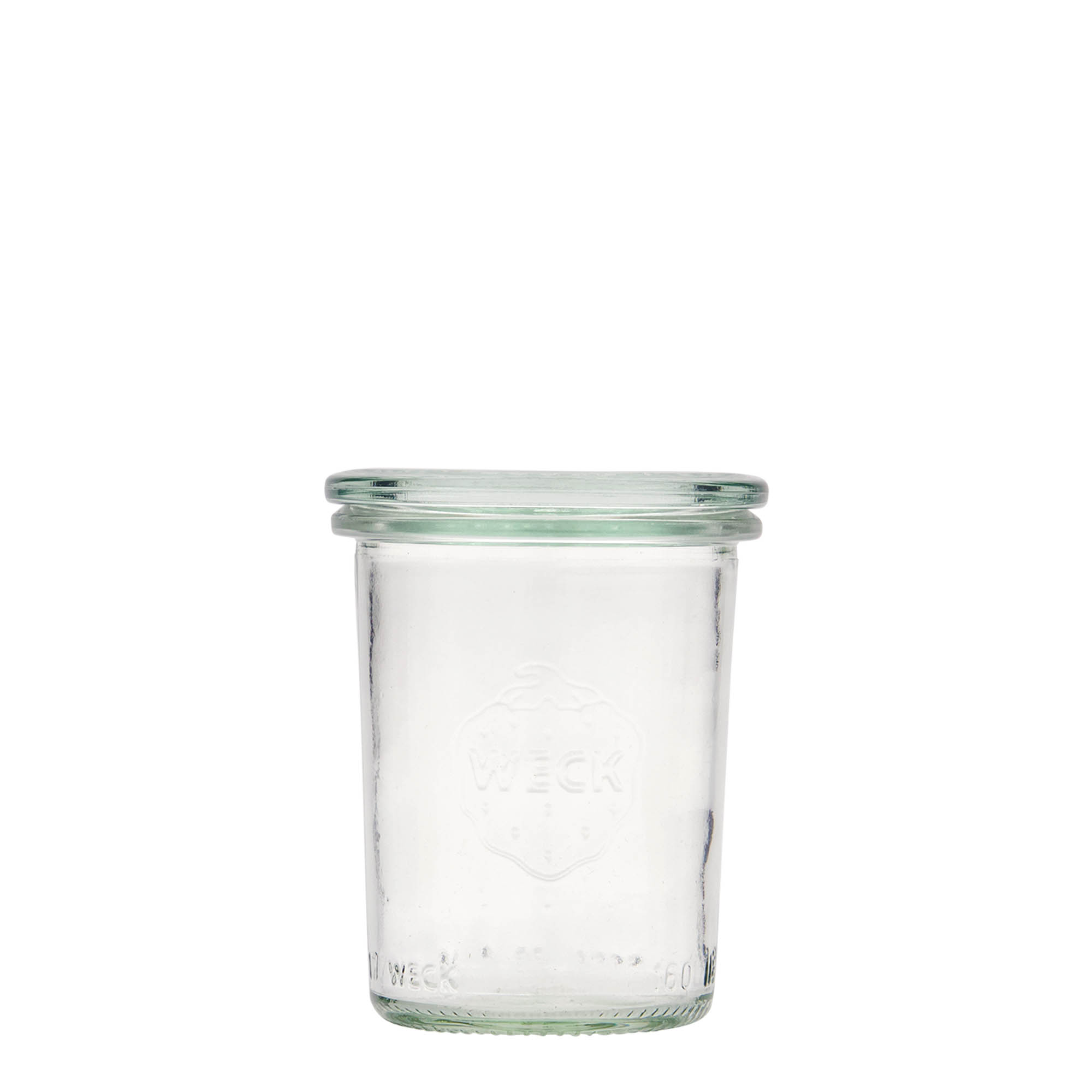 160 ml WECK-klaaspurk, suu: ümaräär 160 ml WECK-klaaspurk, suu: ümaräär