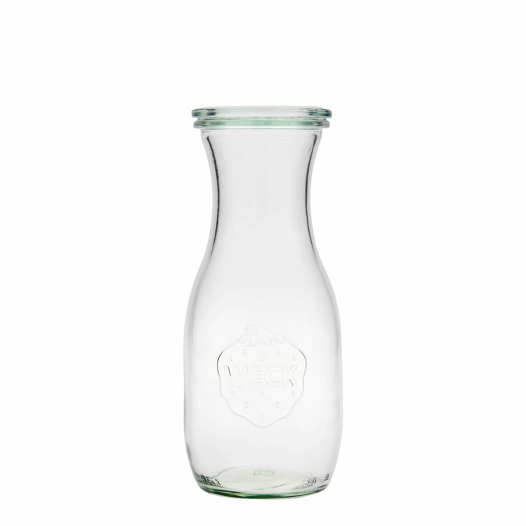 500 ml WECKi mahlapudel, sulgur: ümar serv