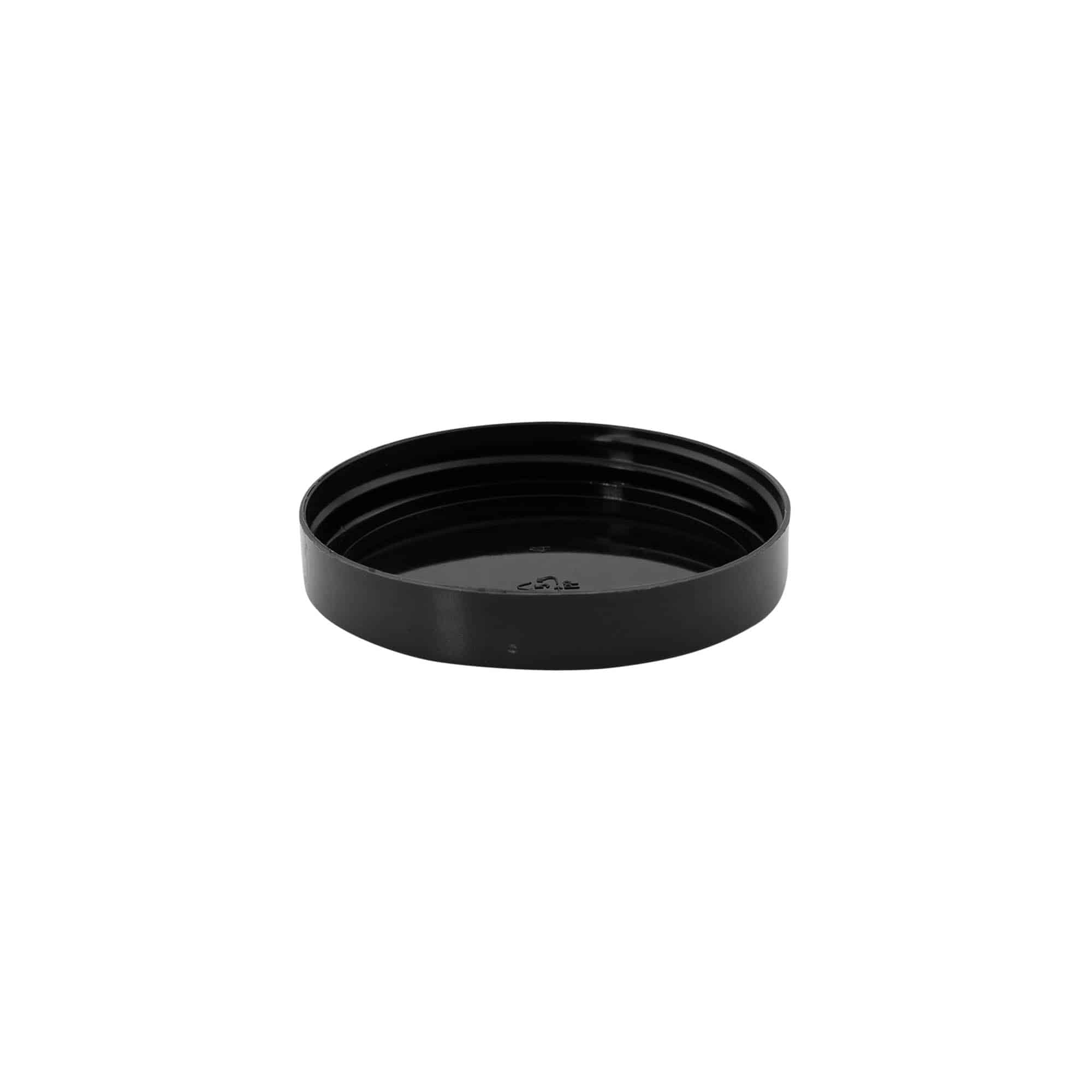 Kruvikork, PP-plast, must, sobib avale: 70/400
