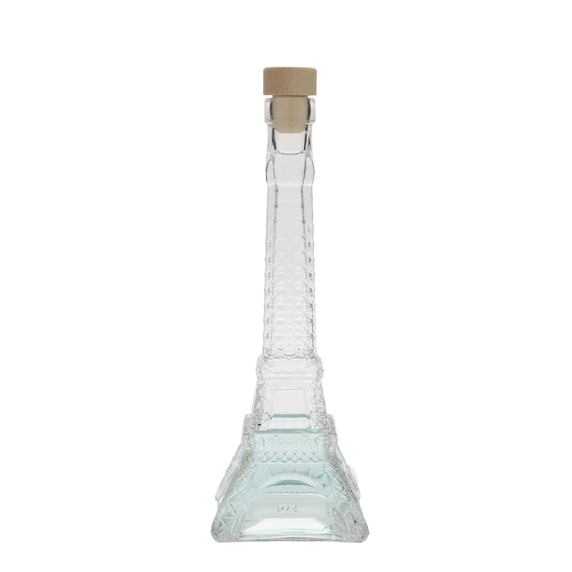 200 ml klaaspudel 'Eiffeli torn', sulgur: kork
