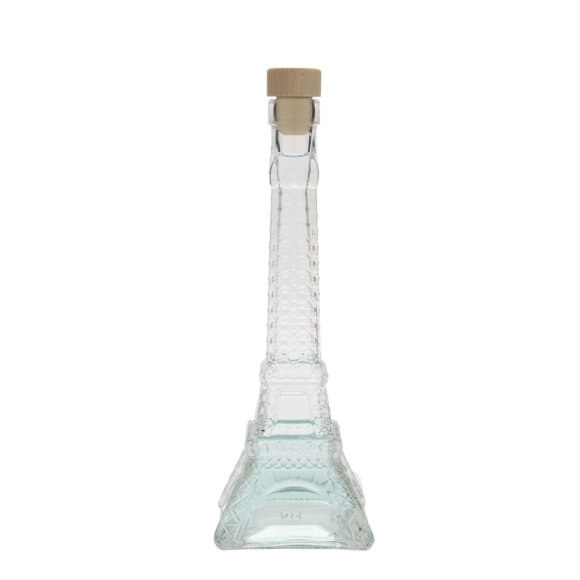 200 ml klaaspudel 'Eiffeltorn', avaus: kork