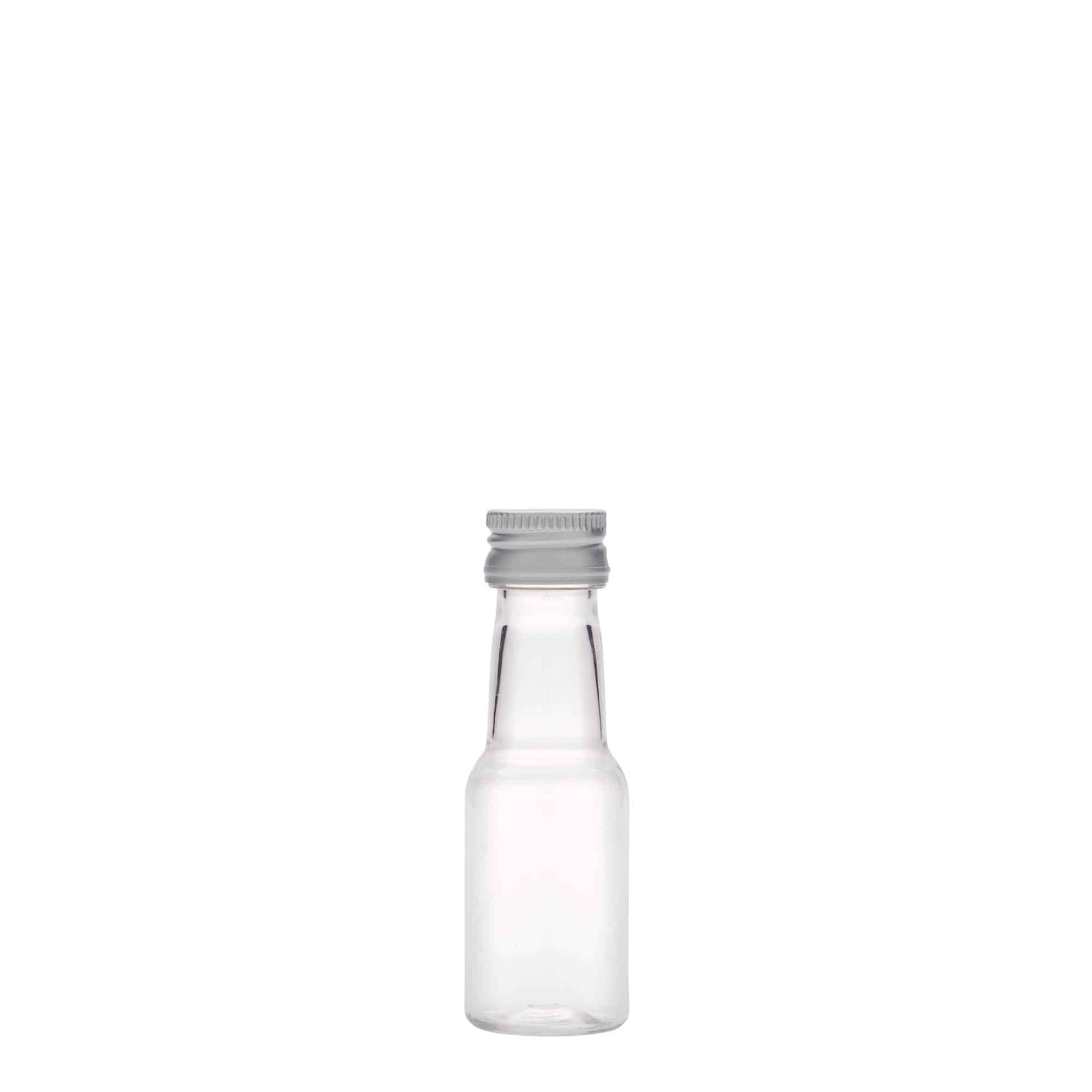 20 ml PET-pudel 'Theo', plast, sulgur: PP 18