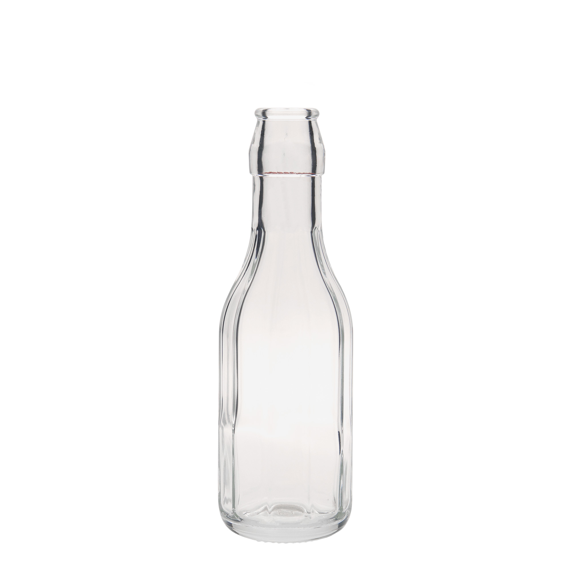 250 ml klaaspudel 'Bravo', kaheksanurkne, suuava: klambrikork 250 ml klaaspudel 'Bravo', kaheksanurkne, suuava: klambrikork
