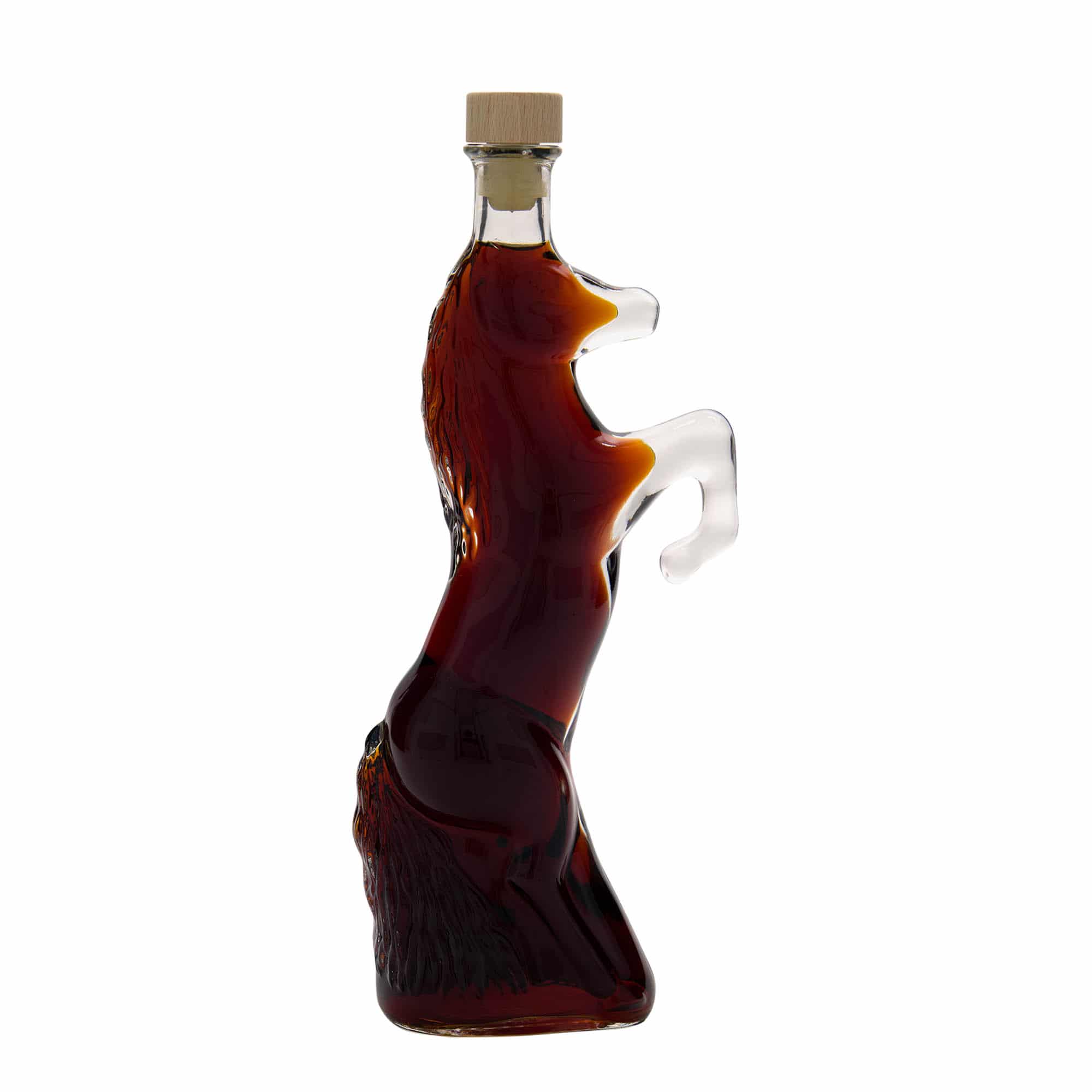 350 ml klaaspudel 'Wild Horse', sulgur: kork
