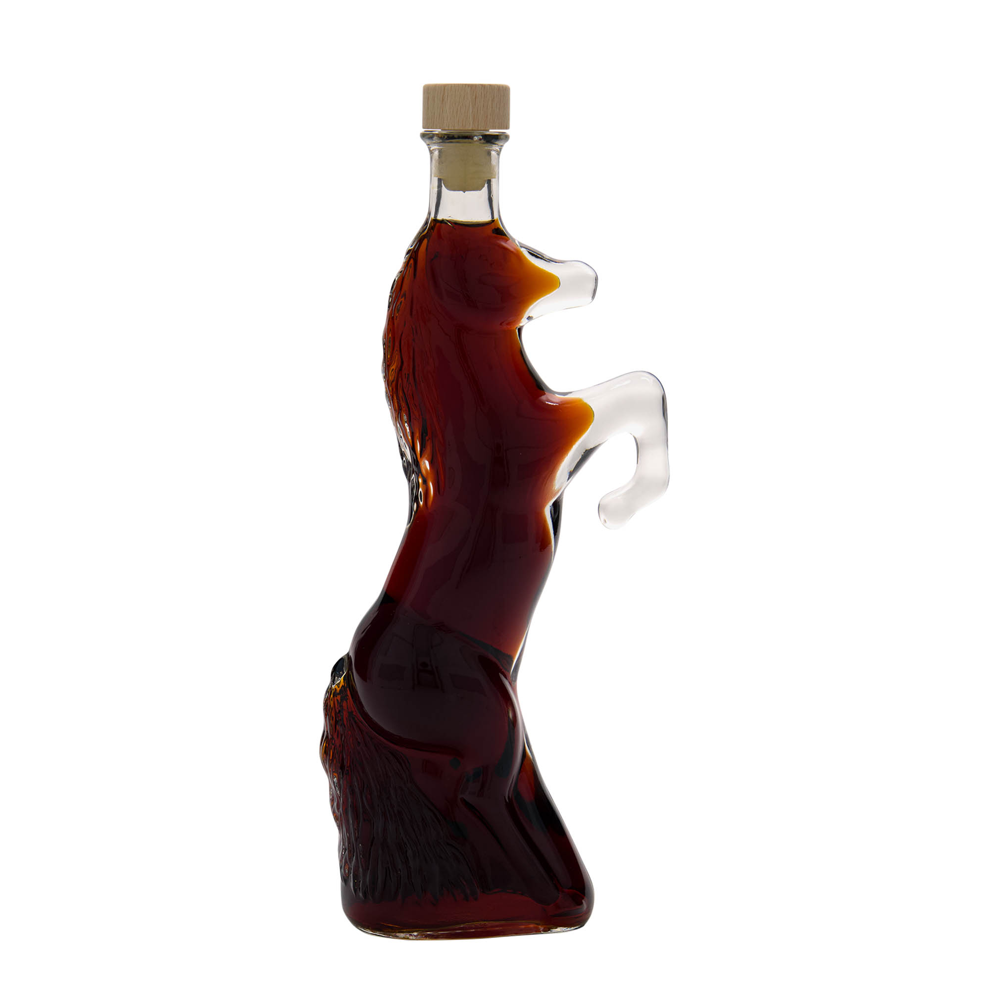 350 ml klaaspudel 'Wild Horse', suuava: kork