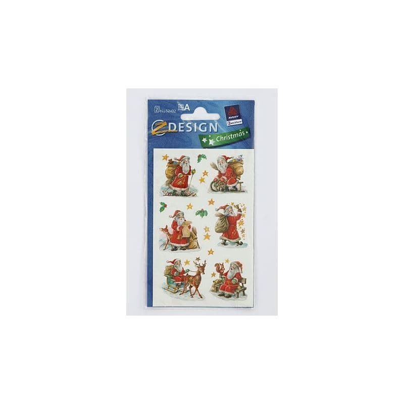 Zweckform kleebised „Jõuluvana“, paber, mitmevärviline