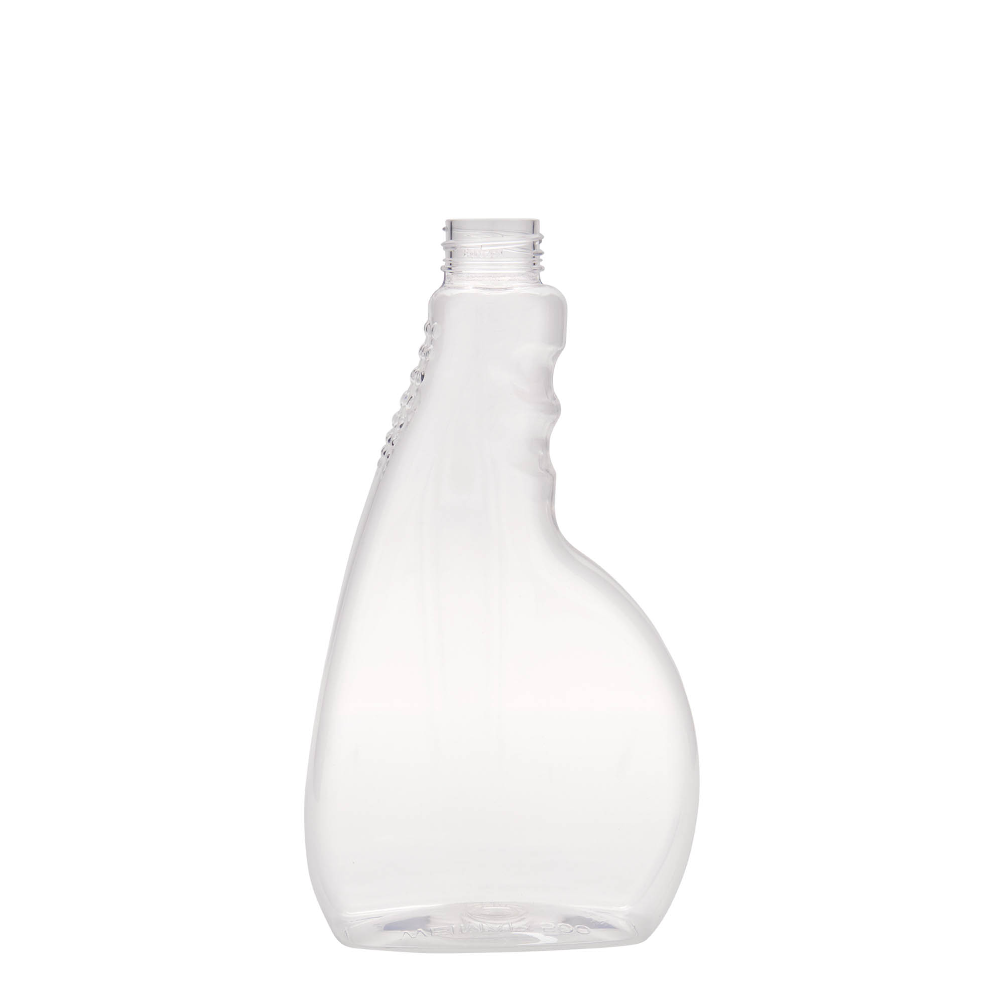 500 ml PET-pihustuspudel 'Piccobello', ristkülikukujuline, plastik, suu: kruvikork