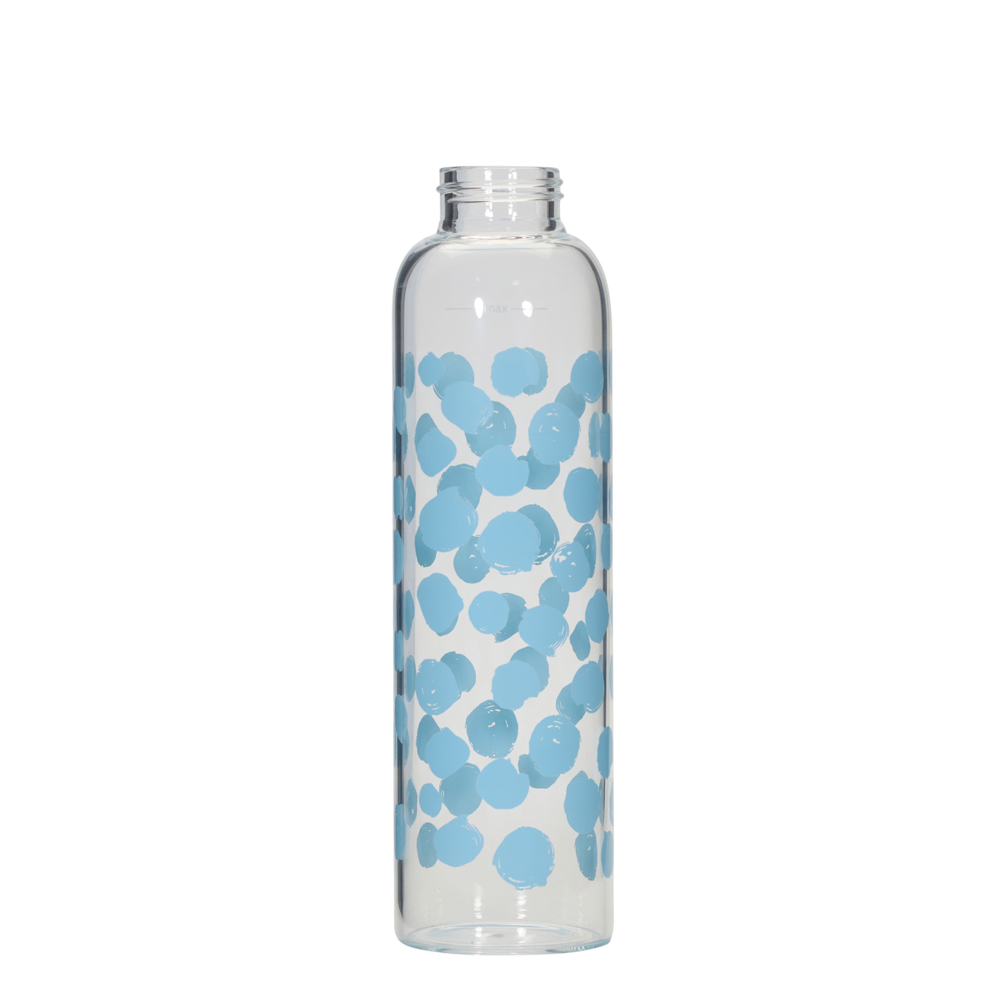 500 ml joogipudel 'Perseus - Sinised täpid', suuava: kruvikork
