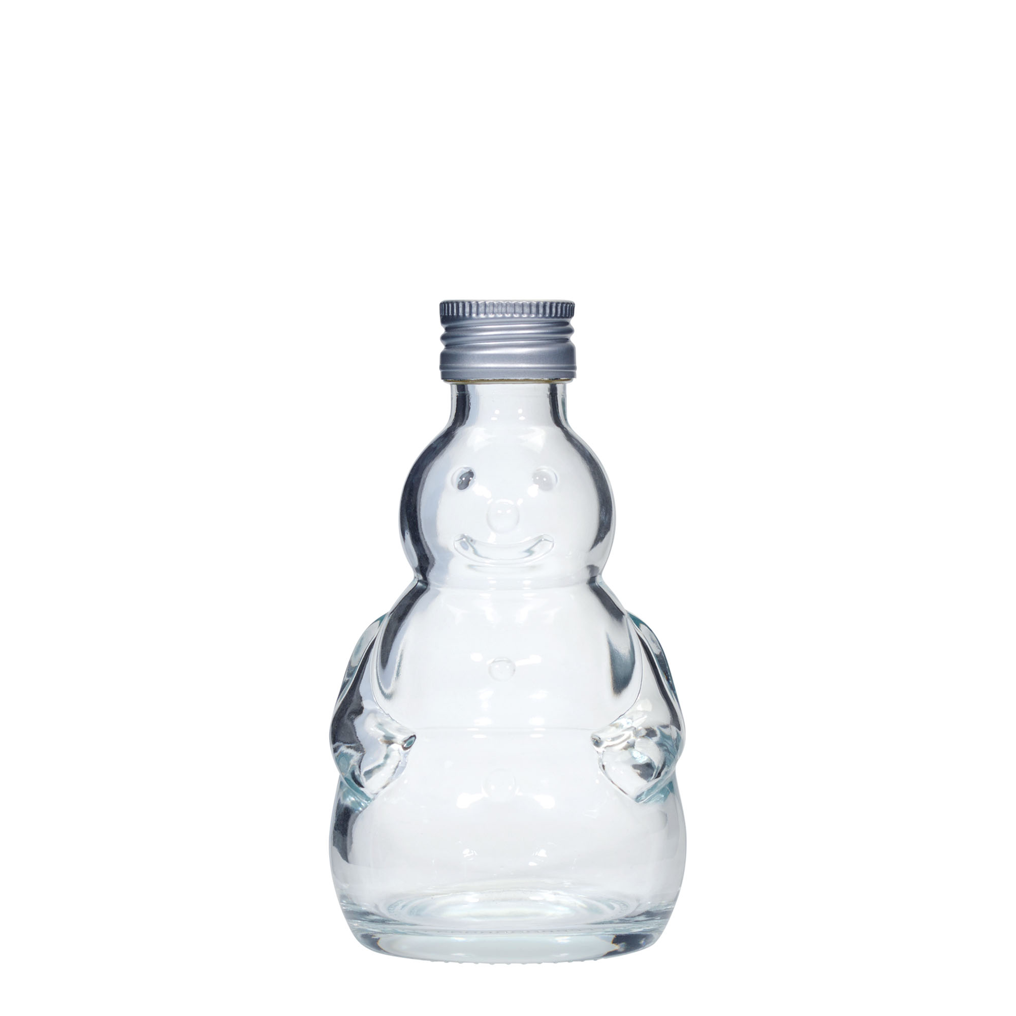 200 ml klaaspudel 'Lumememm', ava: PP 28