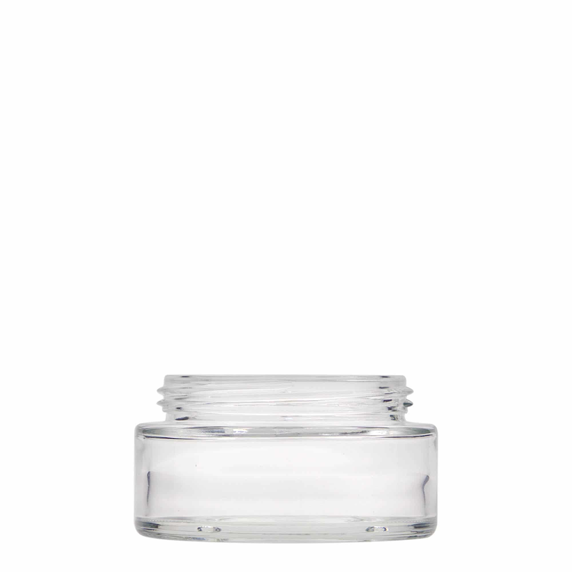 100 ml kosmeetikapurk 'Clear Edition', klaas, sulgur: keeratav kaas 100 ml kosmeetikapurk 'Clear Edition', klaas, sulgur: keeratav kaas